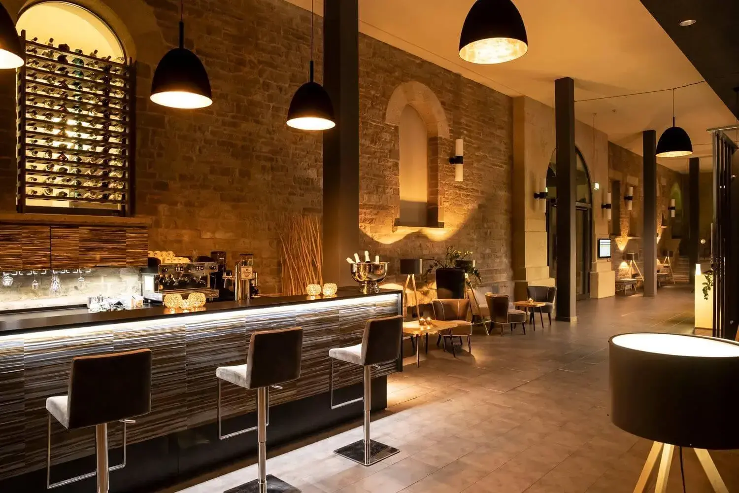 Lounge or bar, Restaurant/Places to Eat in GreenLine Schlosshotel Blankenburg