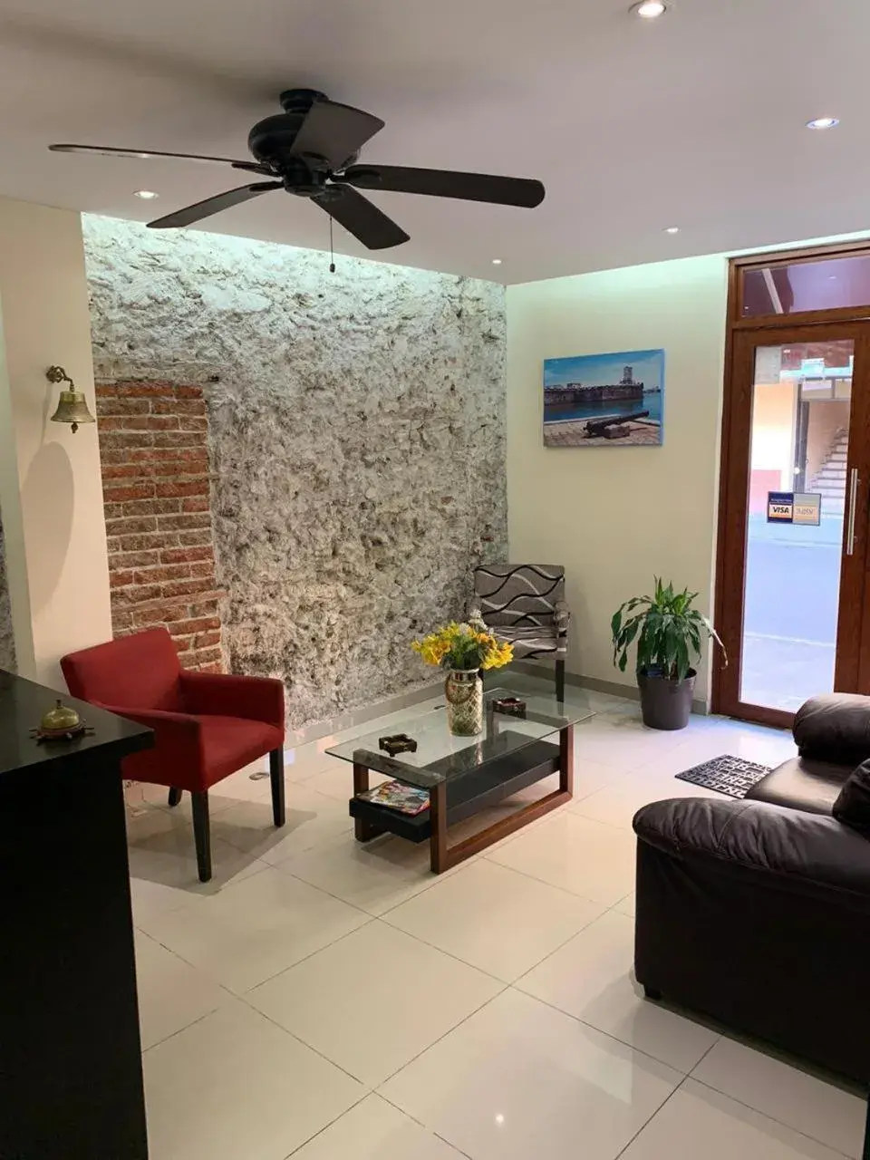 Lobby or reception, Seating Area in Hotel Posada San Juan