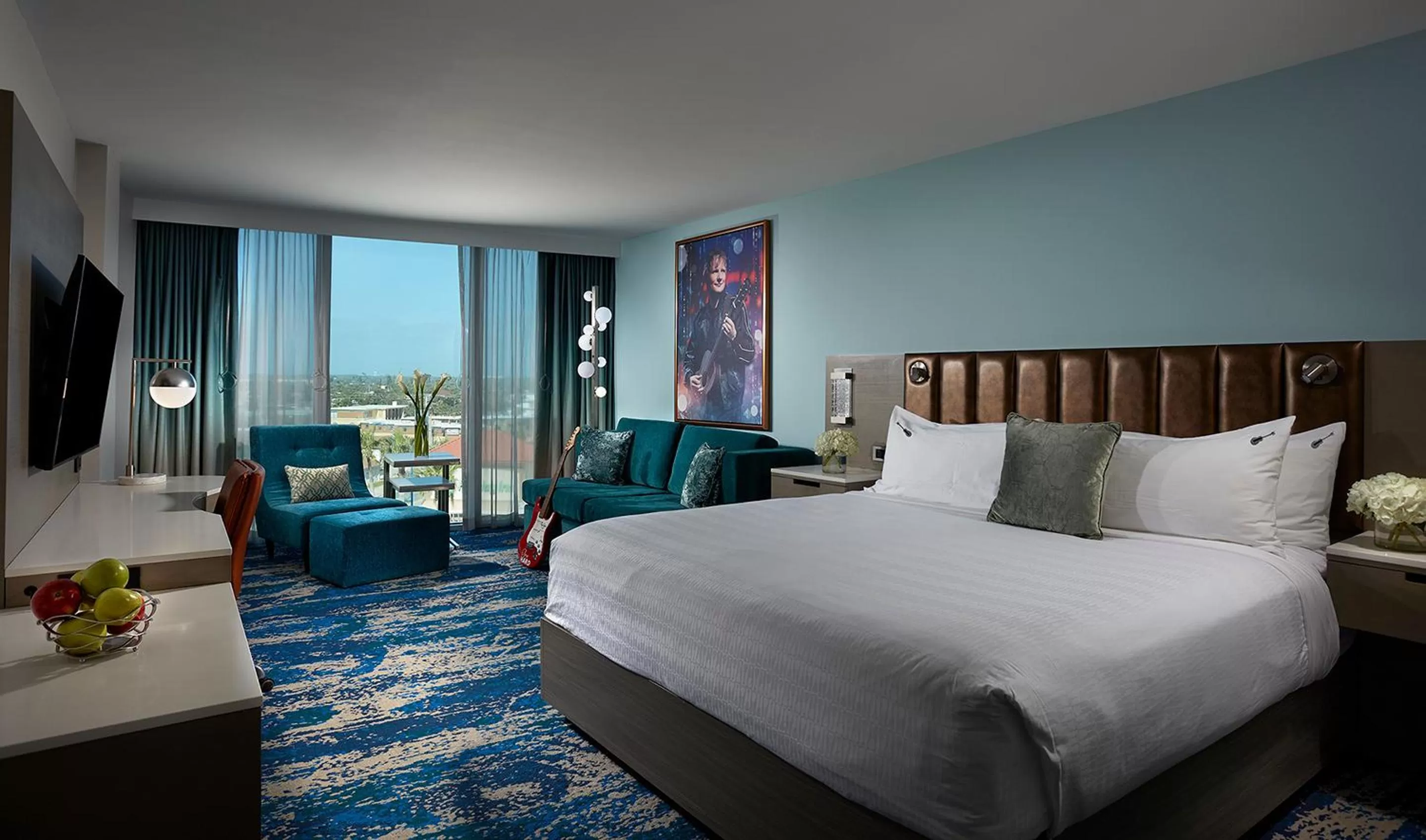 Photo of the whole room, Bed in Hard Rock Hotel Daytona Beach
