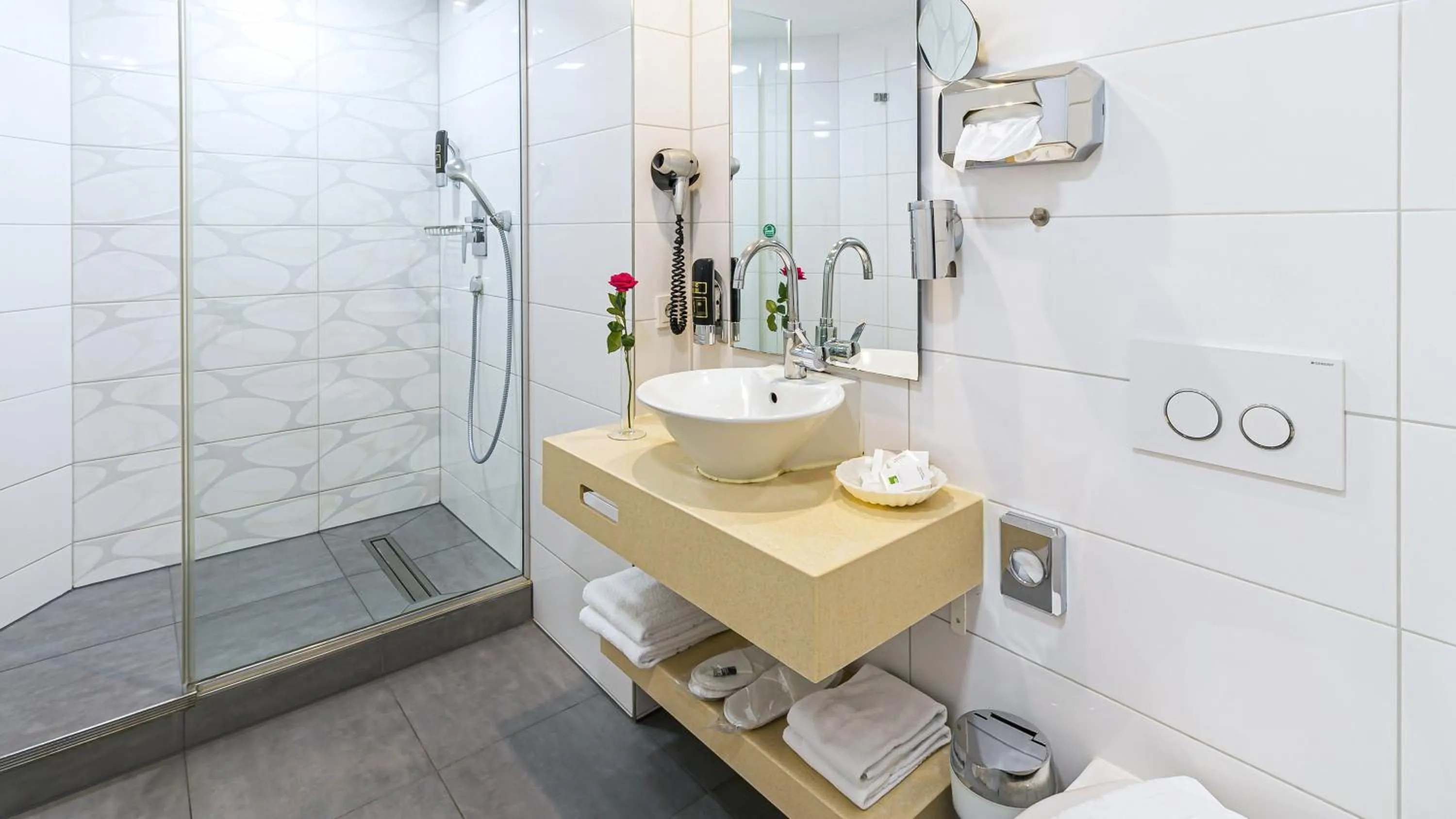 Bathroom in Hotel Bayer's