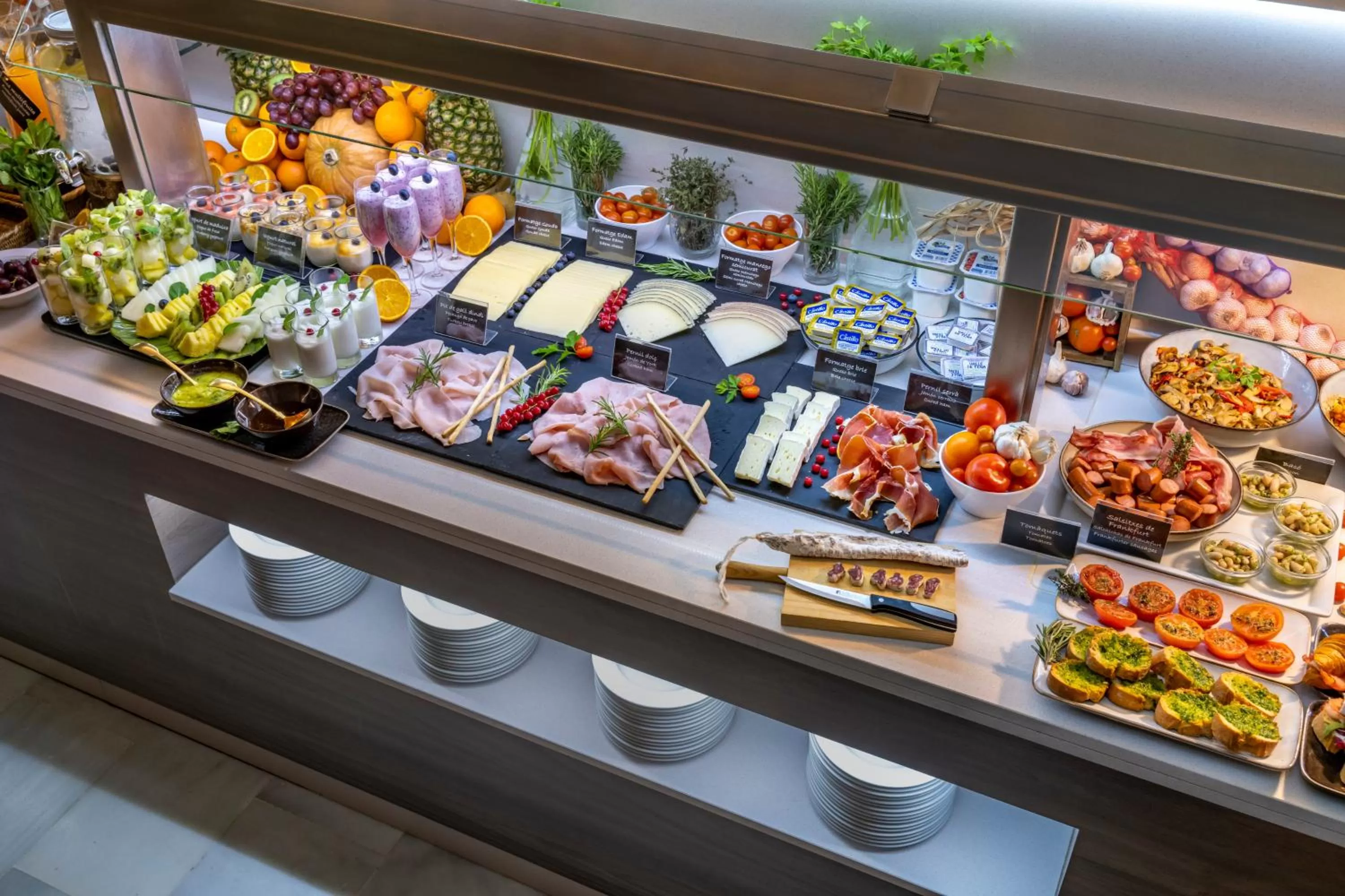 Buffet breakfast in SERHS Carlit Boutique Hotel