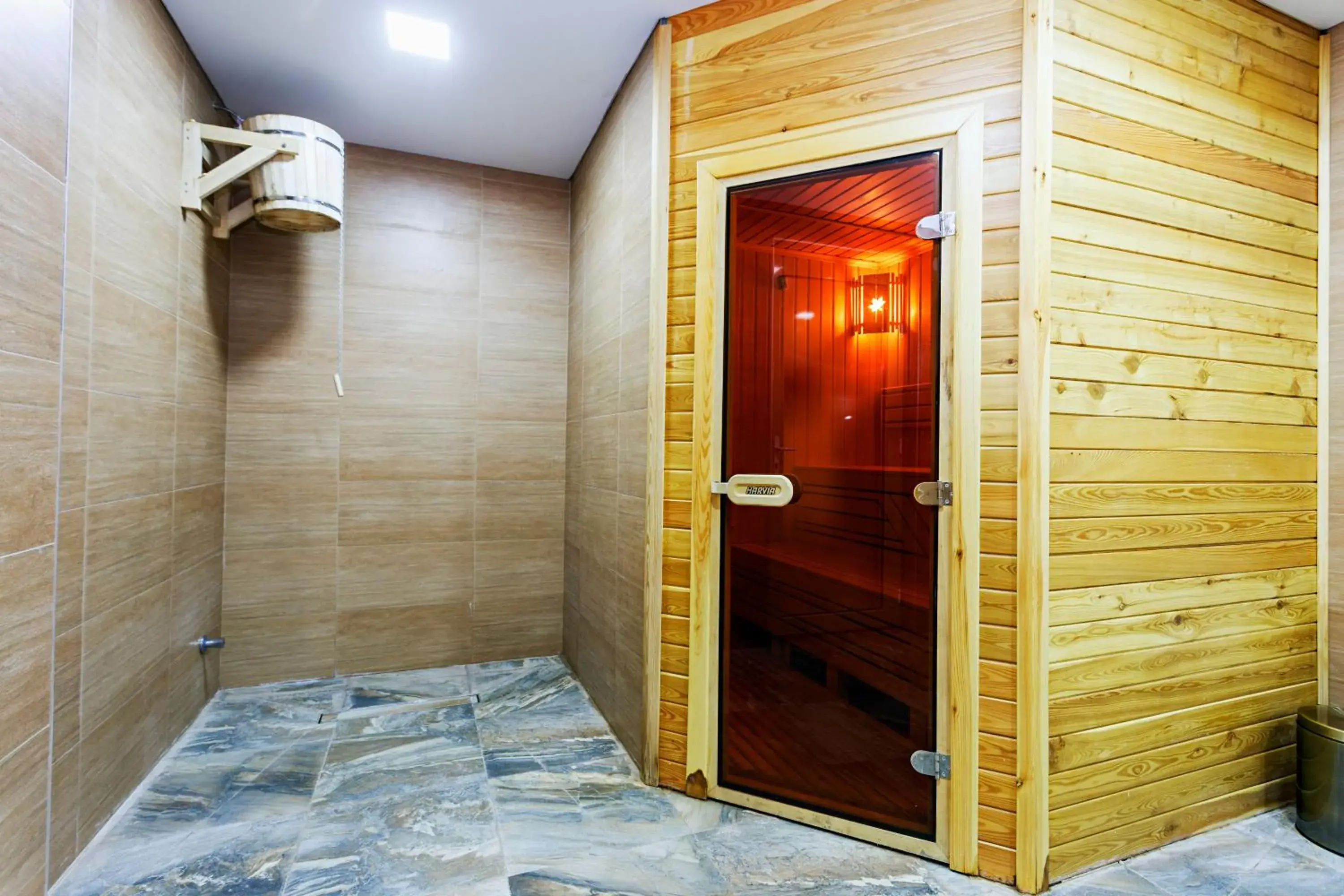 Sauna, Bathroom in Solutel Hotel