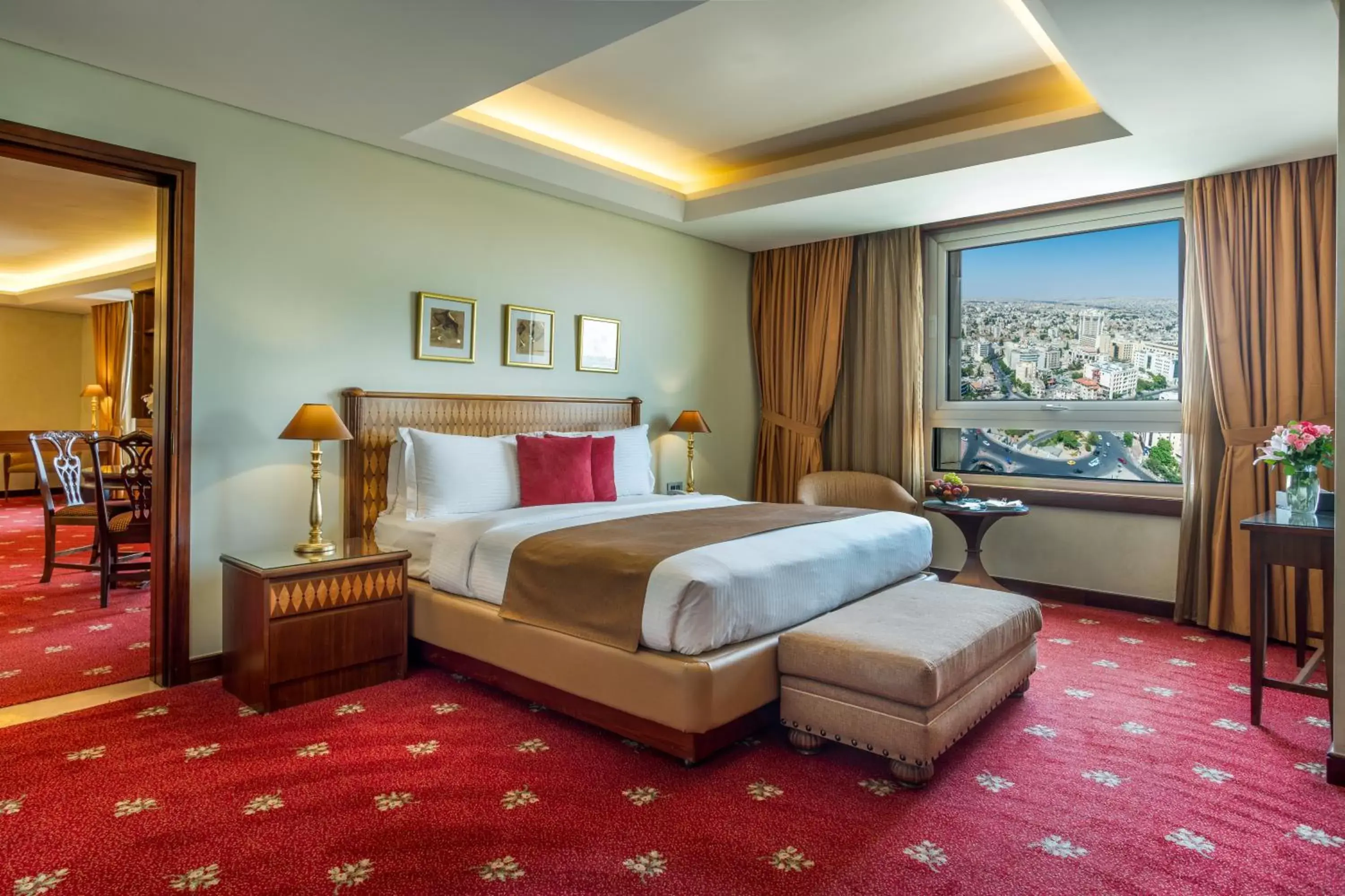 Bedroom, Bed in Le Royal Amman