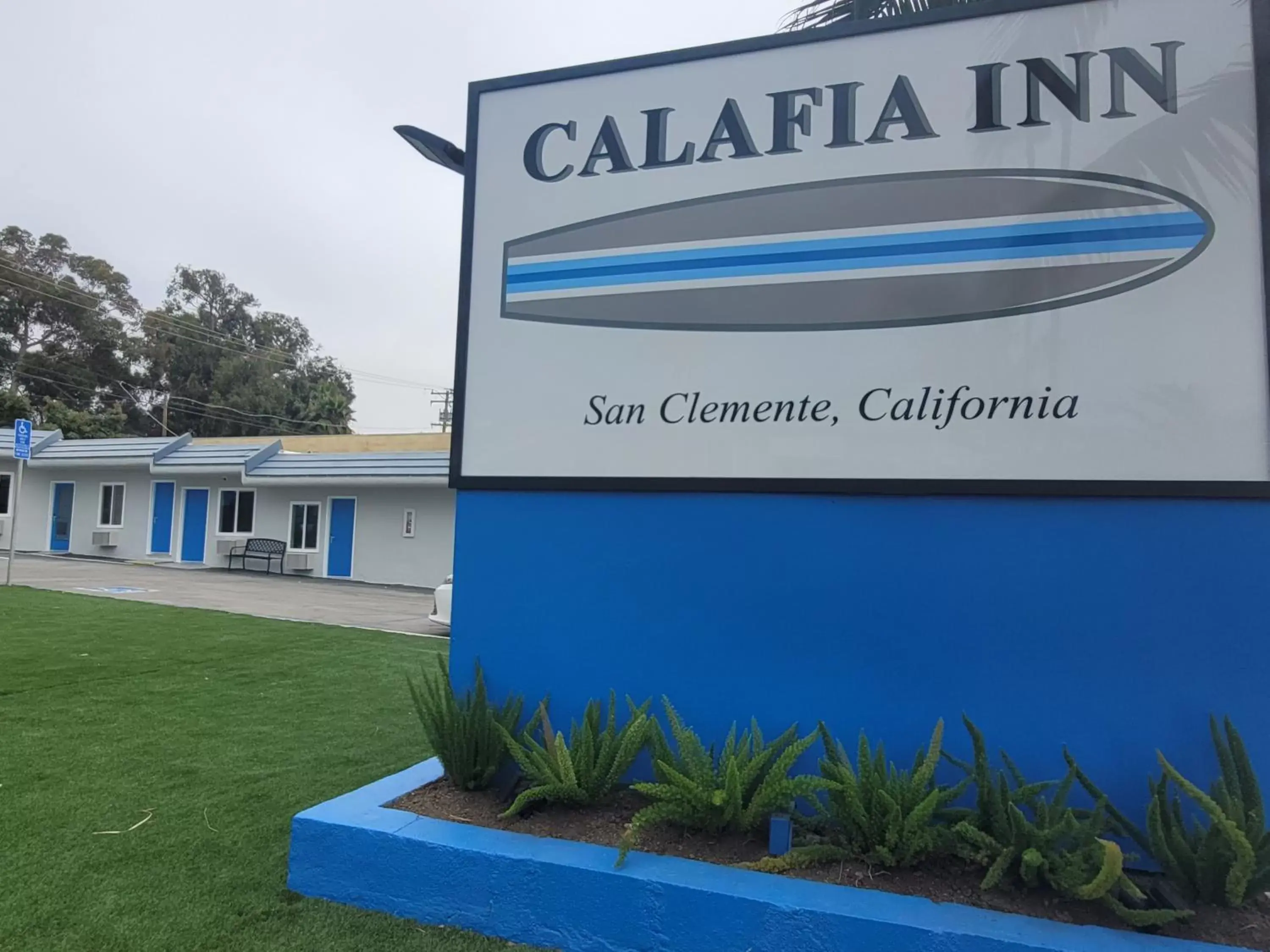 Property logo or sign, Property Building in Calafia Inn San Clemente Newly renovated
