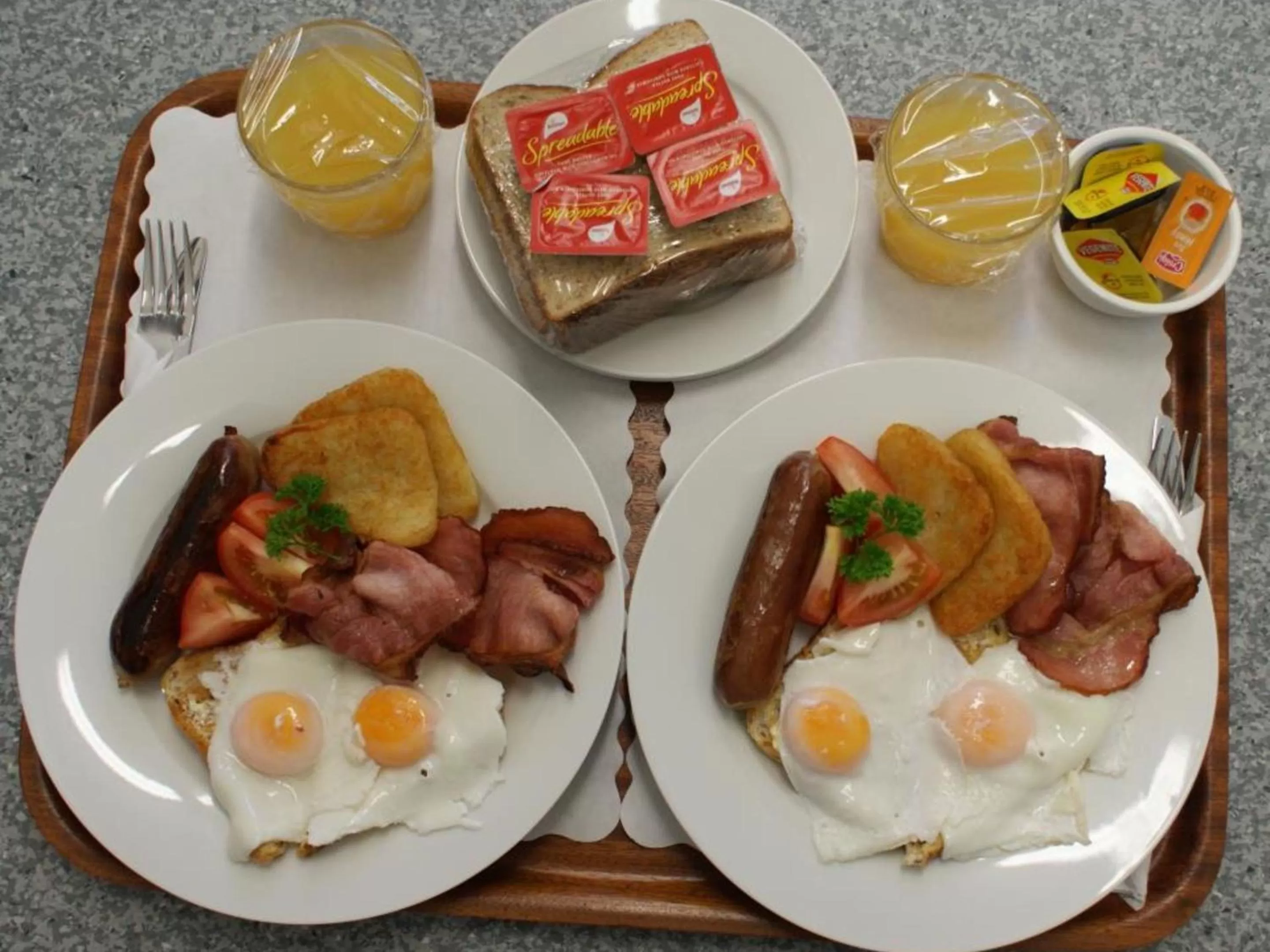 Breakfast in Pukekura Motor Lodge