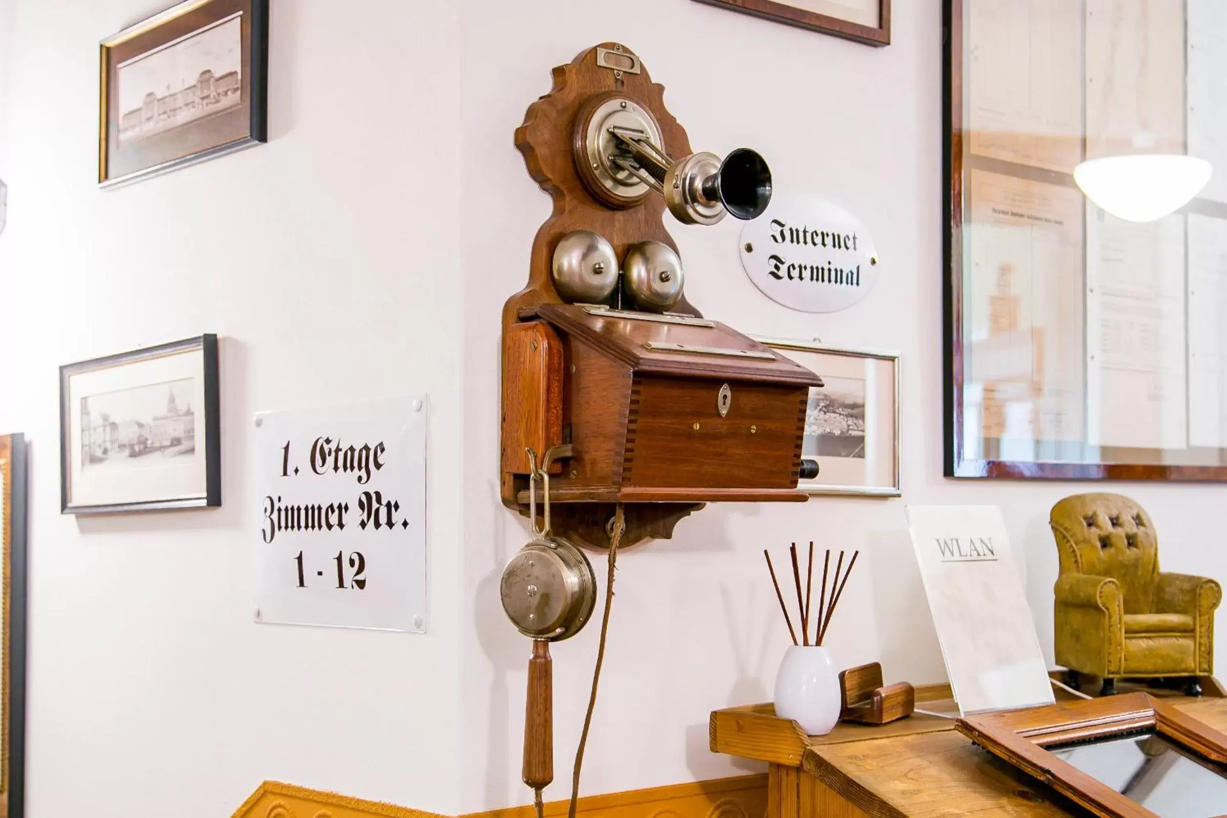 Lobby or reception in Jahrhunderthotel Leipzig Lobby or reception in Jahrhunderthotel Leipzig