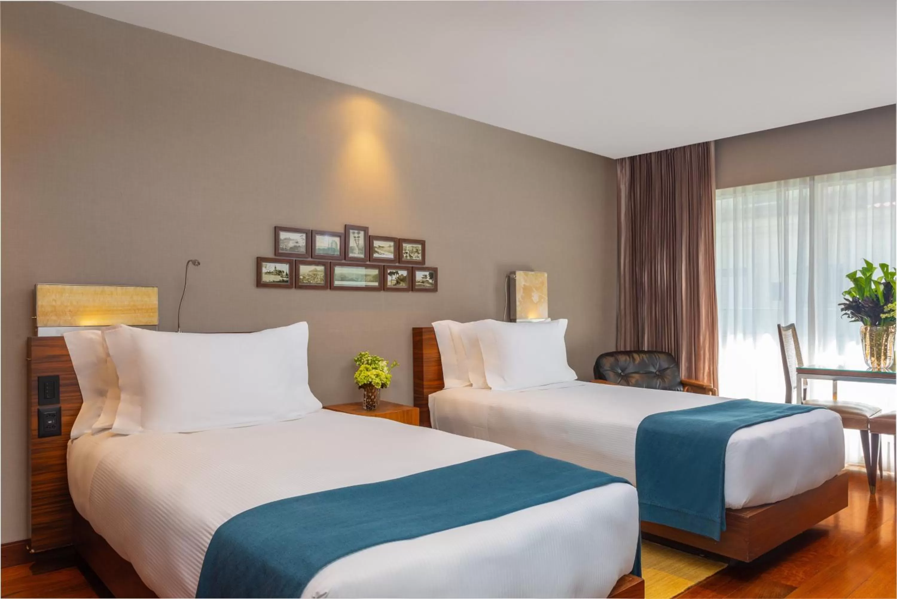 Bed in Hotel Fasano Rio de Janeiro