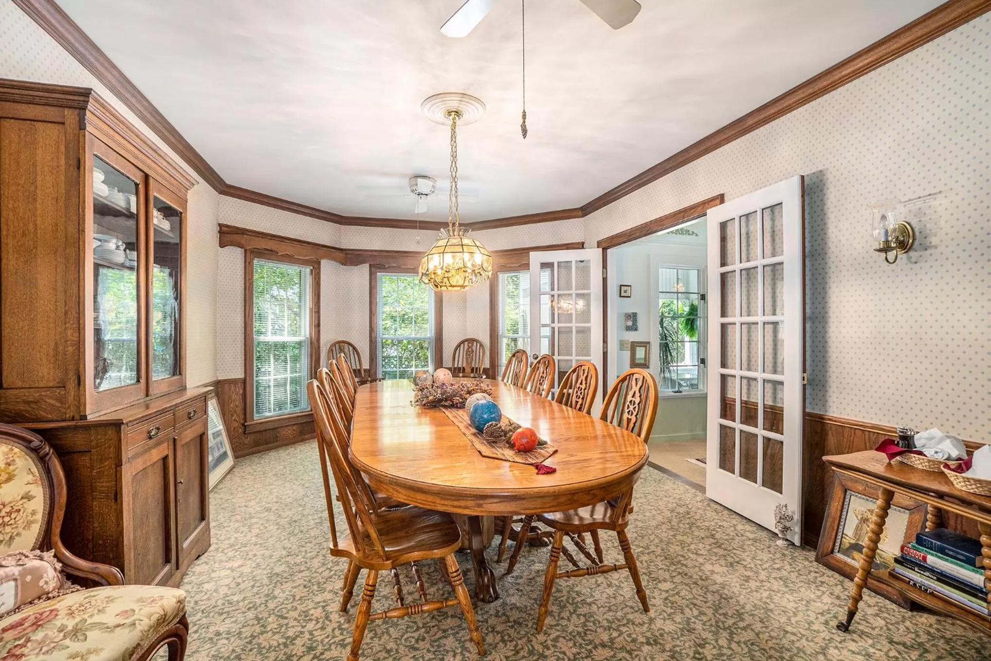 Dining area in Yelton Manor Bed and Breakfast