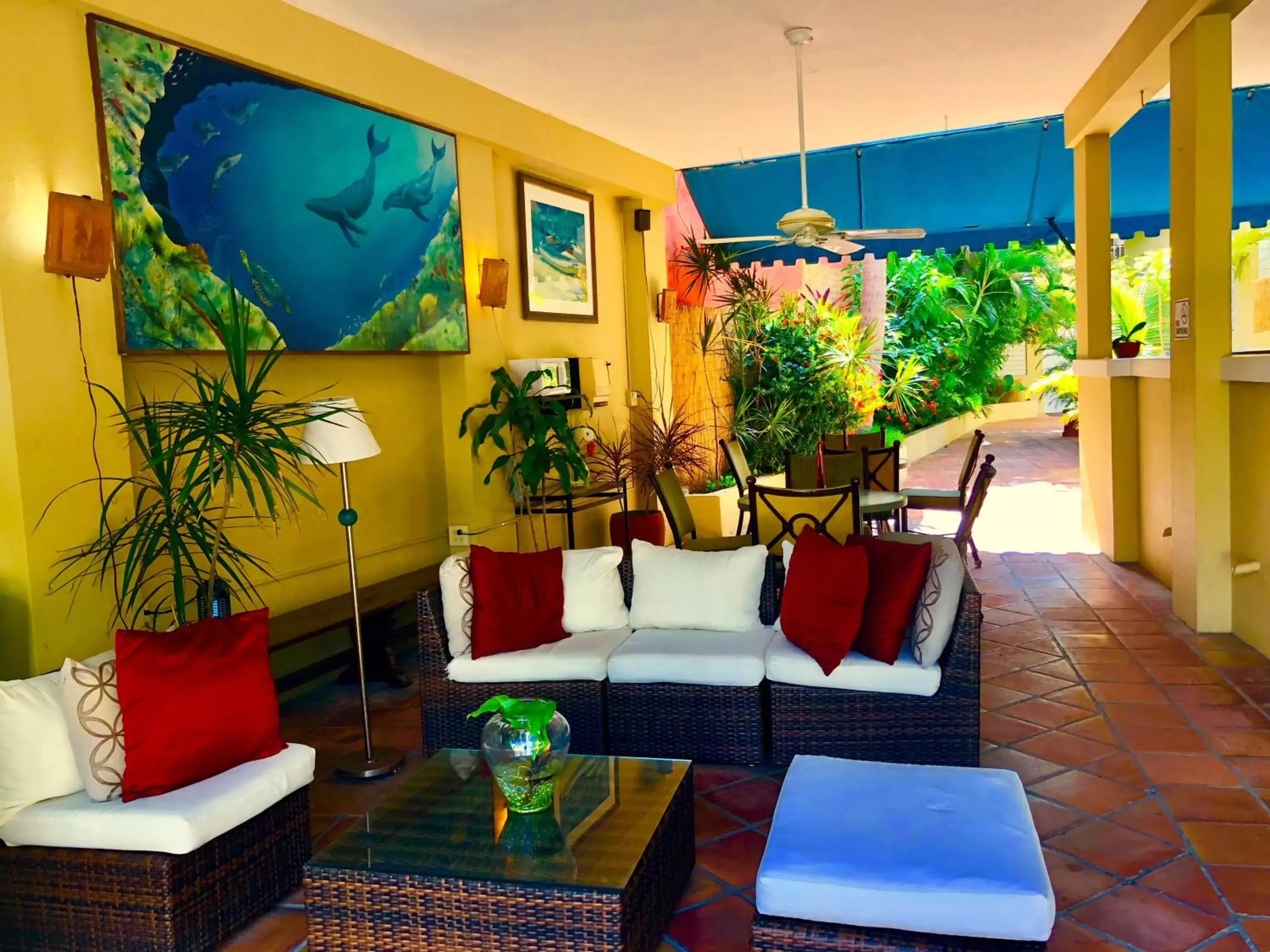 Lobby or reception in Casa del Caribe Inn