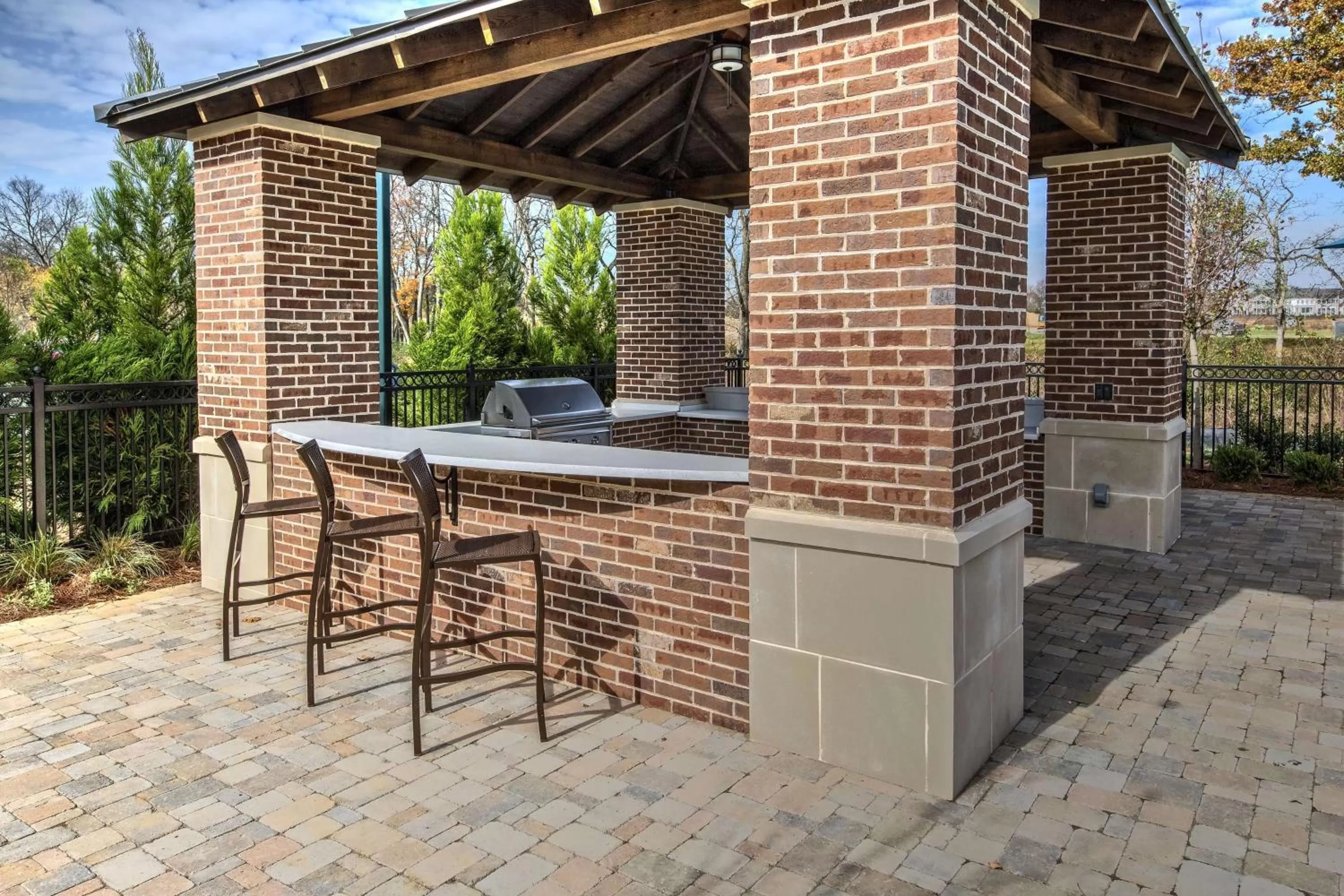 Patio in Hampton Inn & Suites Franklin Berry Farms, Tn