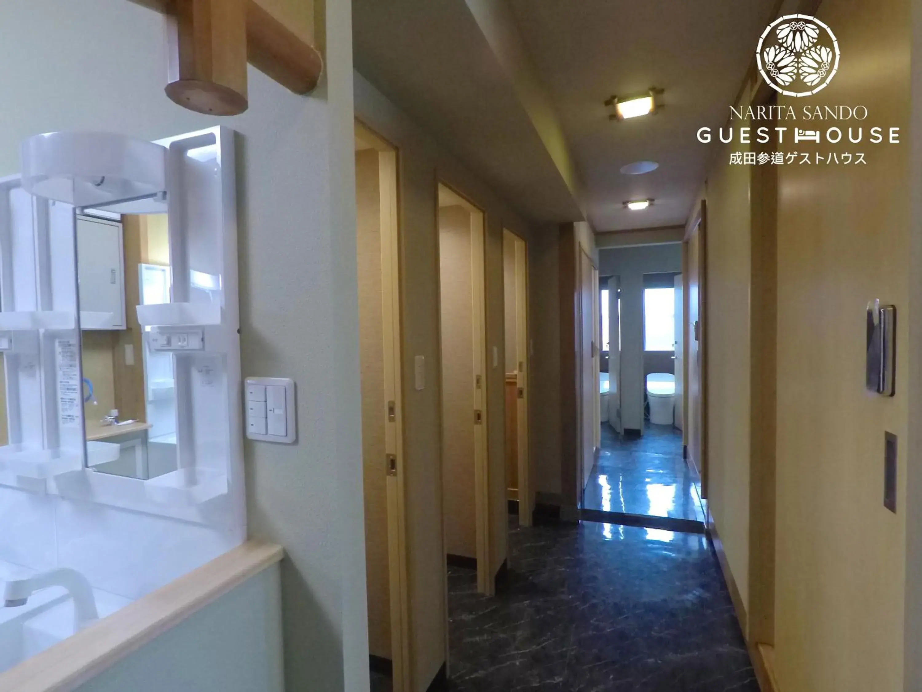 Area and facilities, Bathroom in Narita Sando Guesthouse