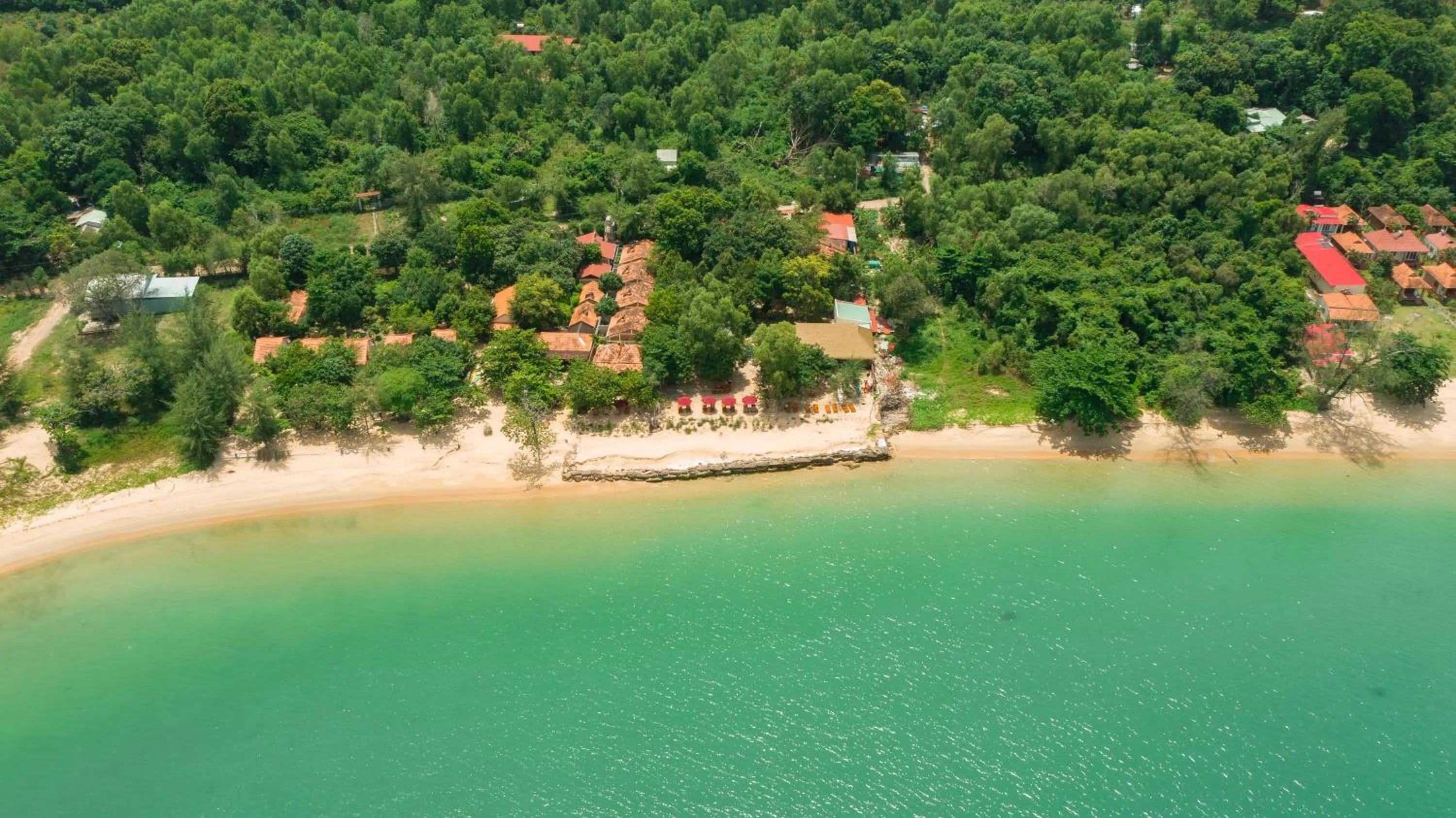 Bird's eye view in Wild Beach Phu Quoc Resort