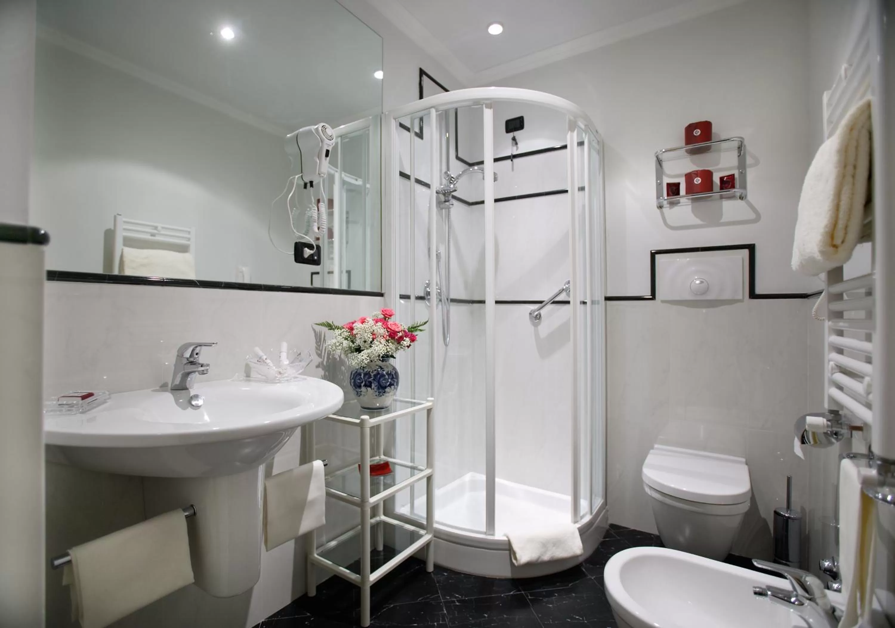 Bathroom in Hotel Gregoriana