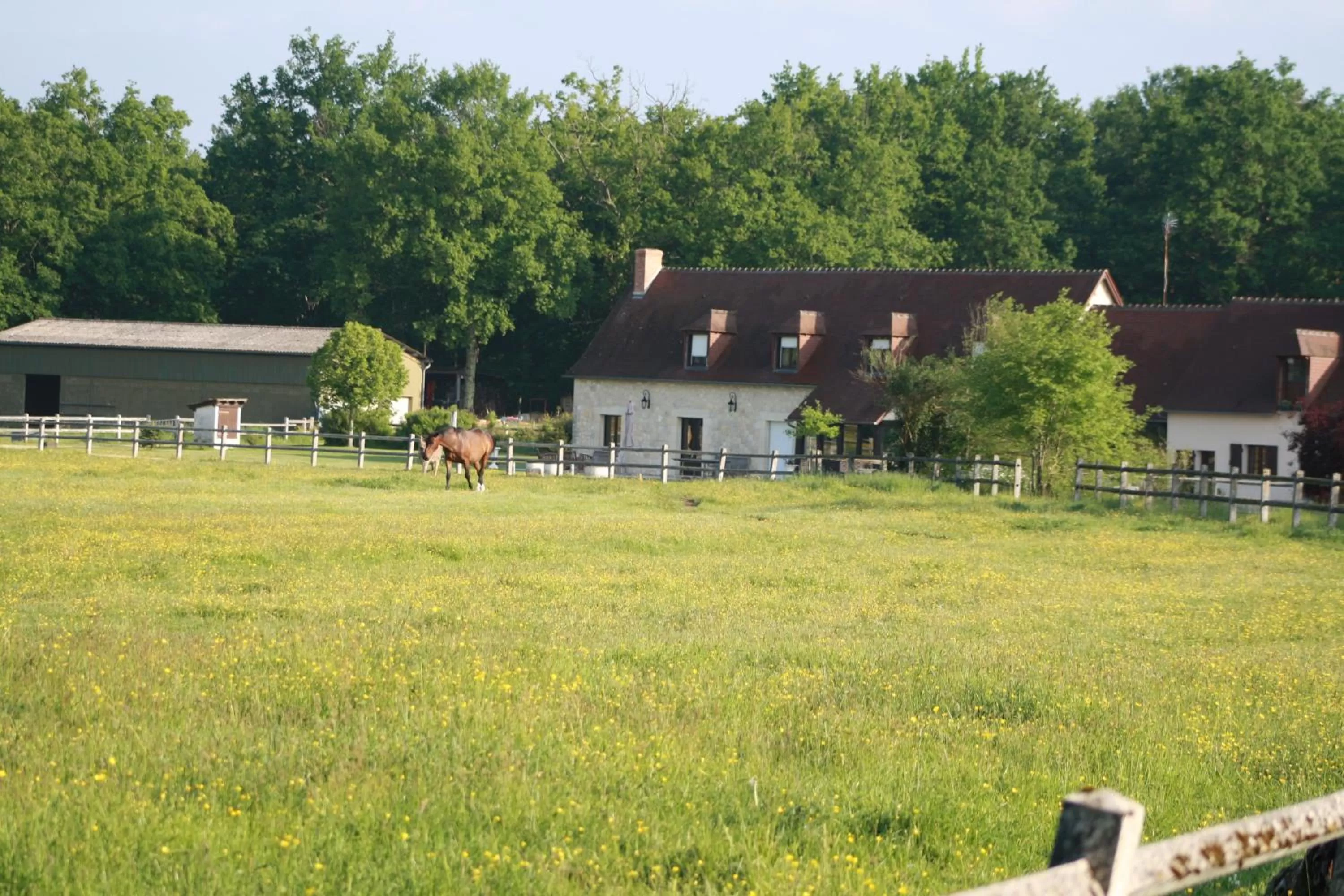View (from property/room), Property Building in Chambres et Table d'Hôtes Les Machetières