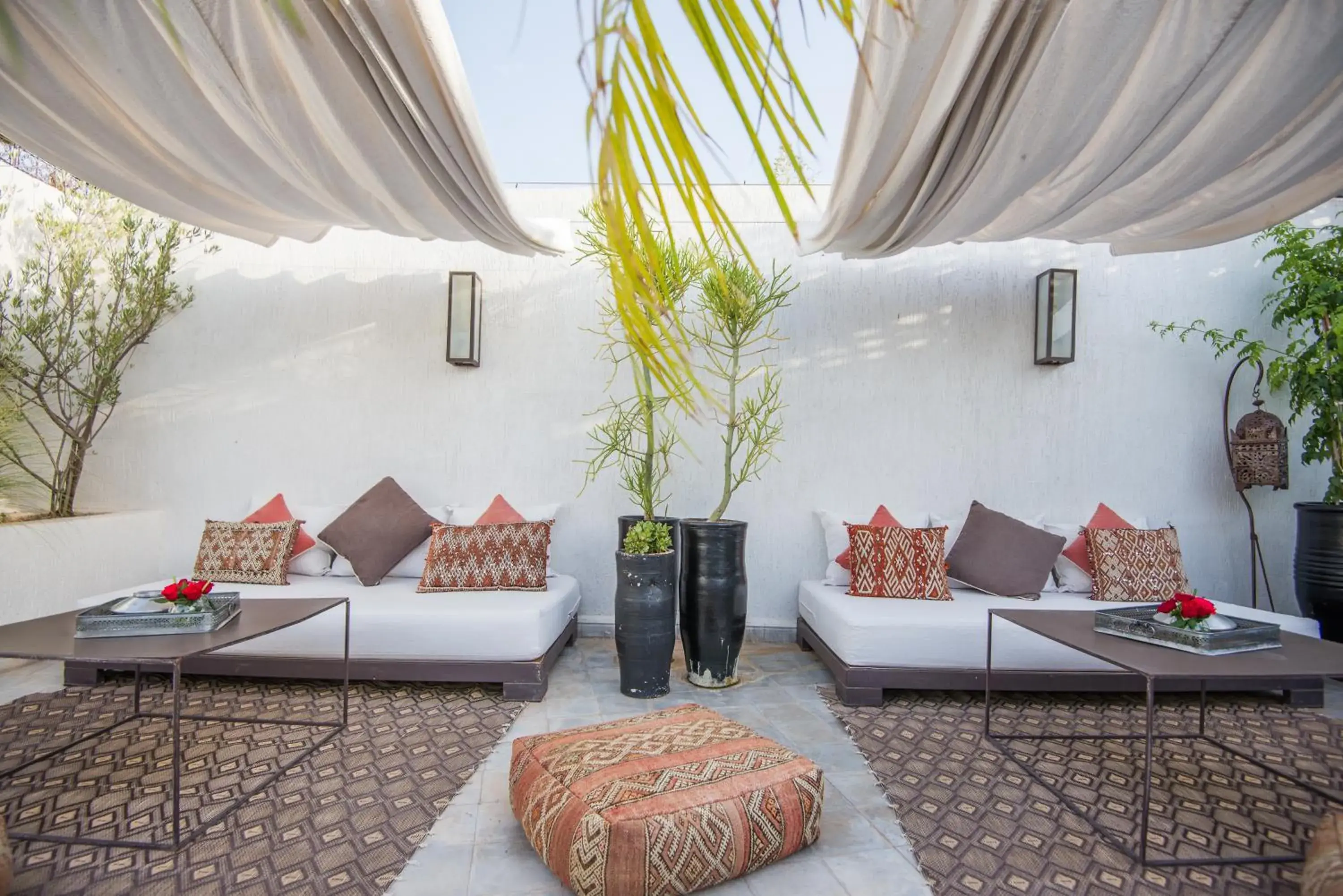 Balcony/Terrace, Seating Area in Riad Villa Weng & Spa