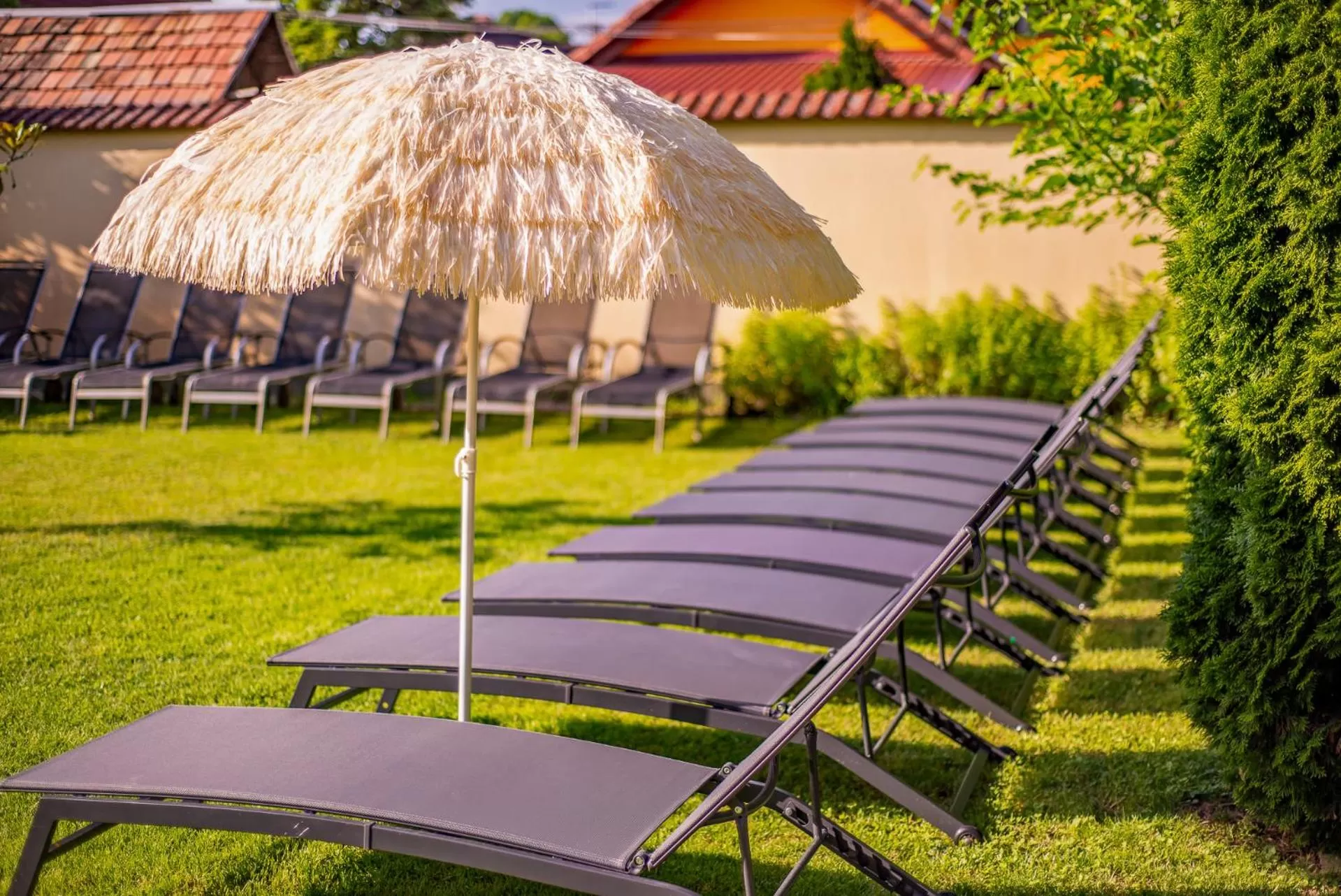 Garden in Wellness Hotel Kager Harkány