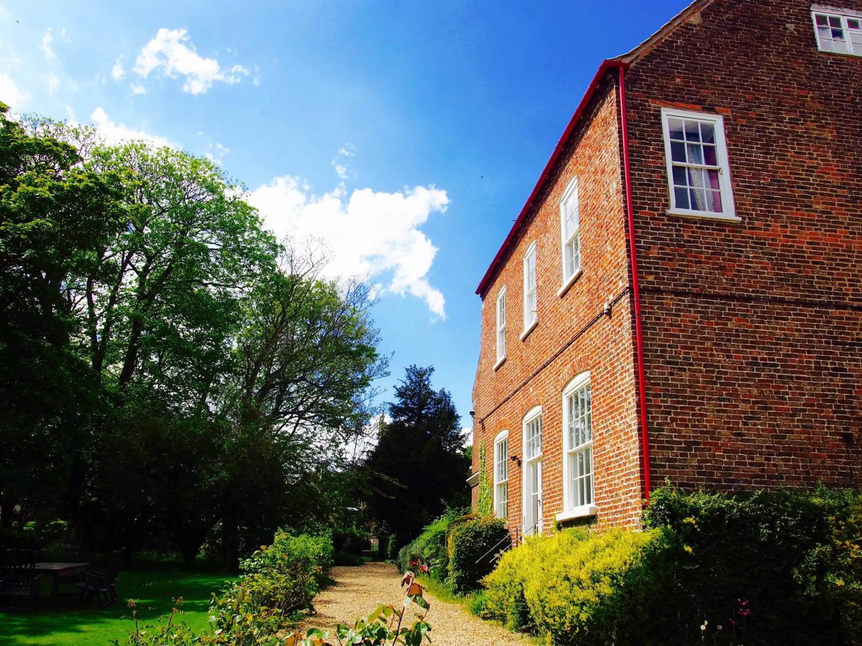 Facade/entrance in Wrangham House