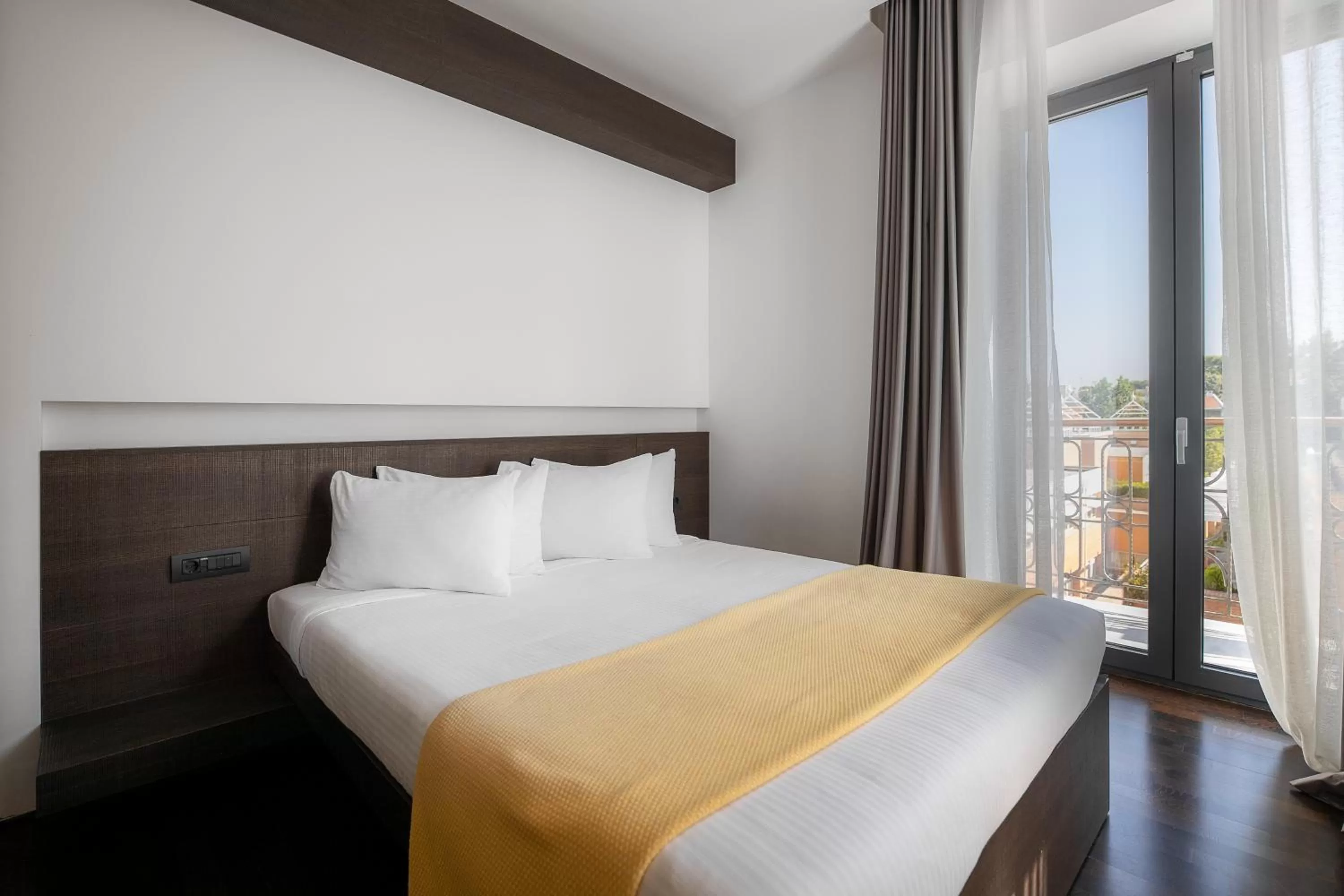 Bed in Domotel Kastri