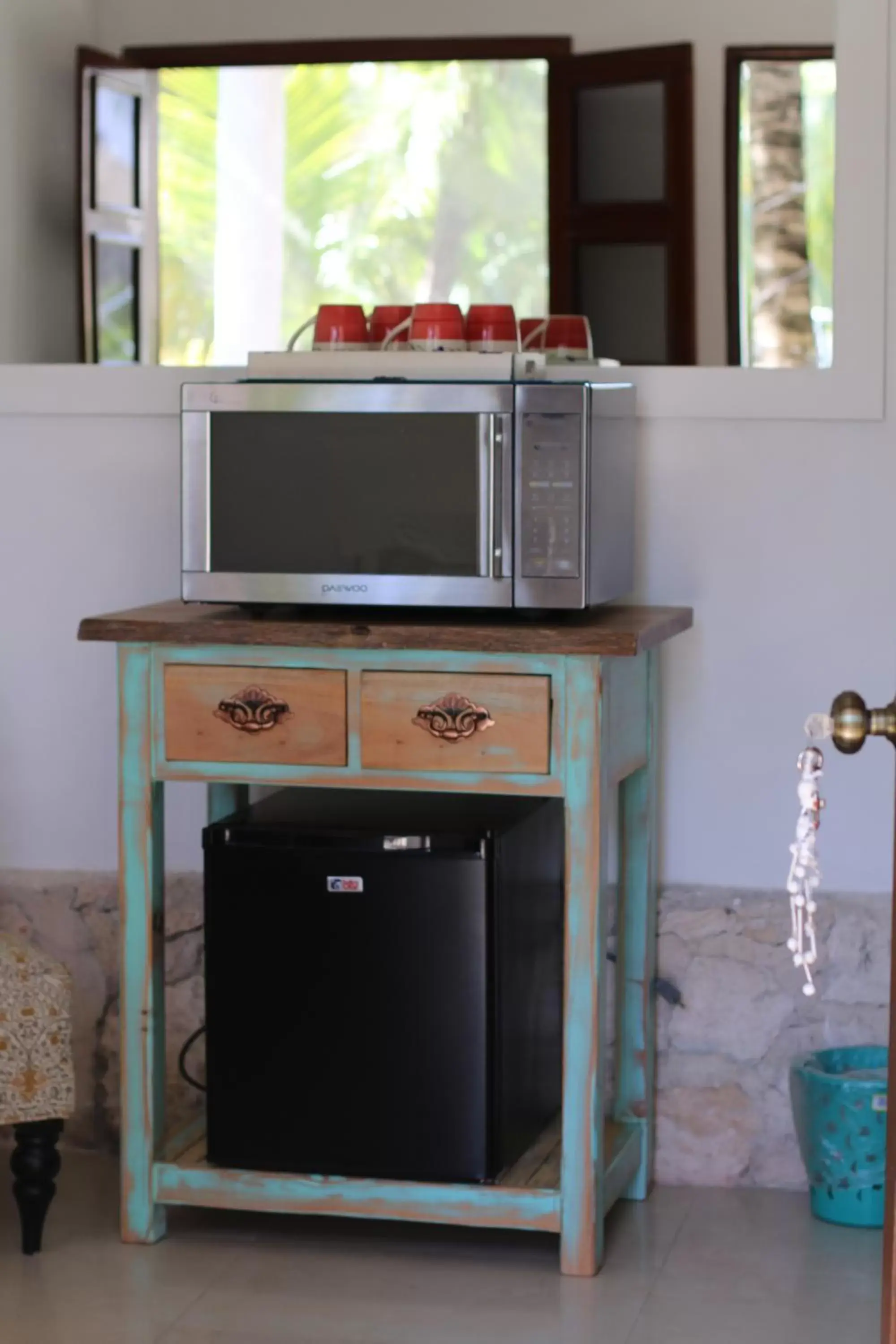 Dining area, TV/Entertainment Center in WishTulum