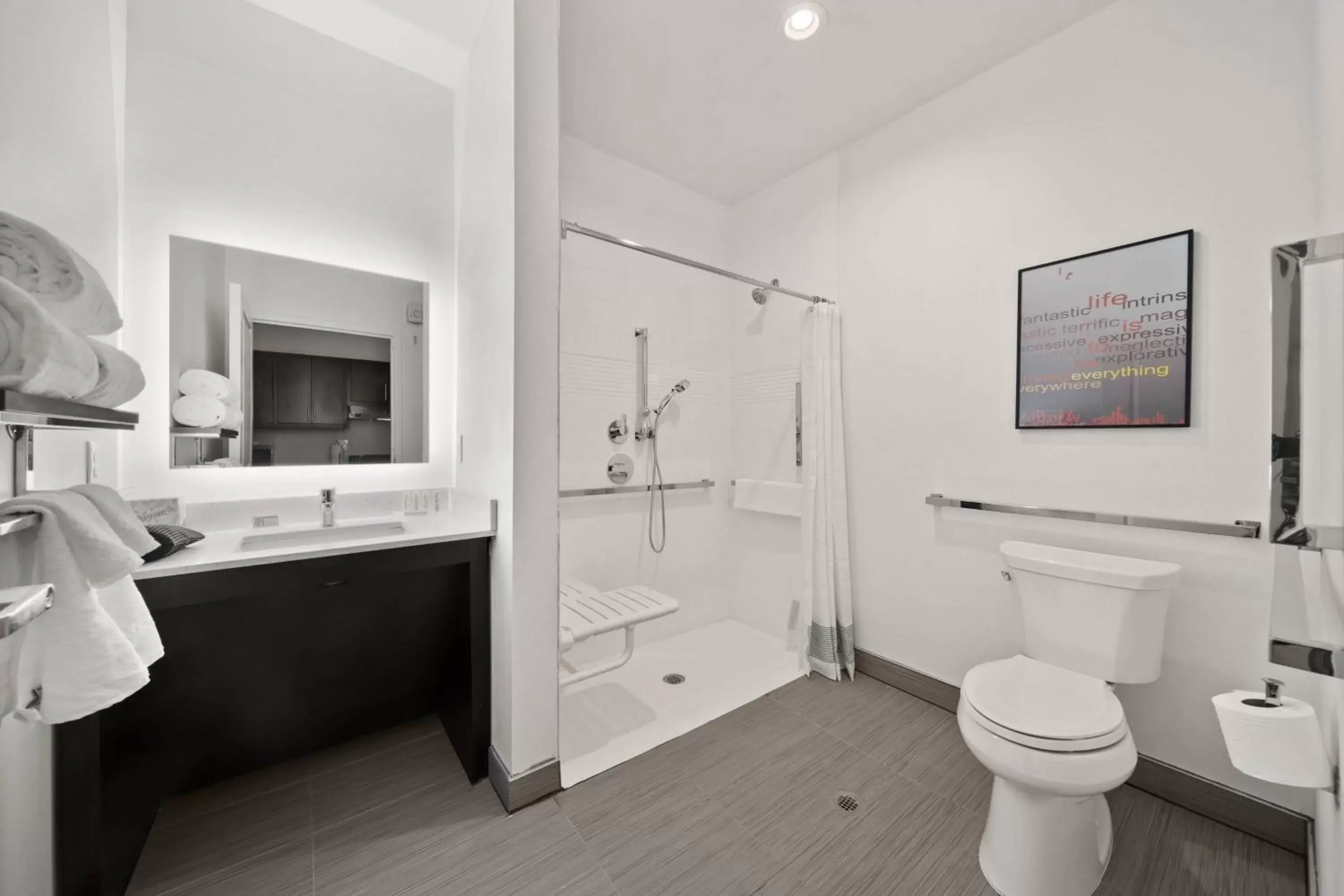 Bathroom in TownePlace Suites Waco Northeast