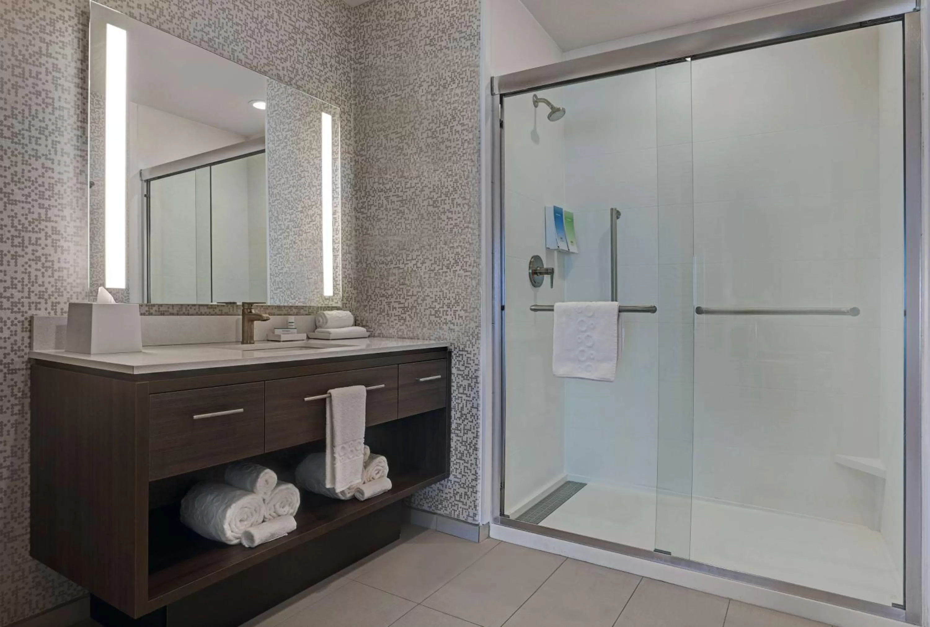 Bathroom in Home2 Suites By Hilton Tracy, Ca