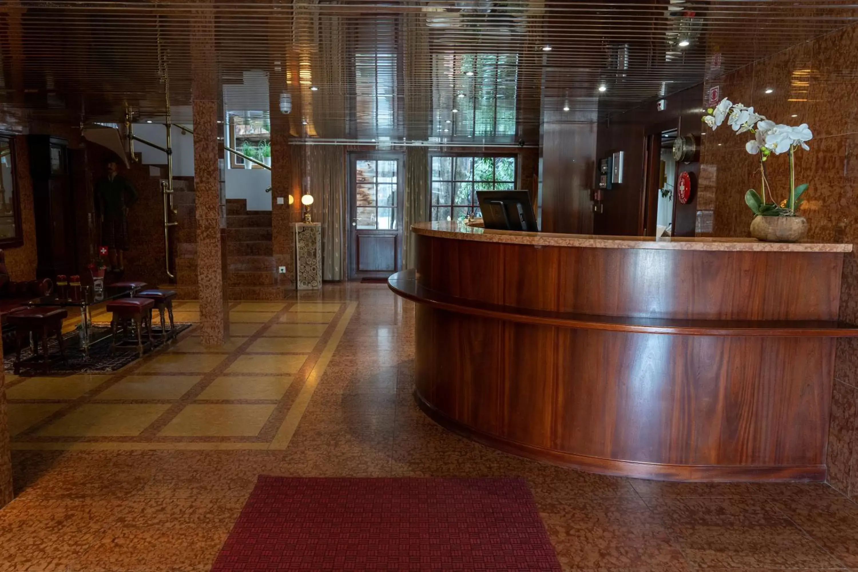 Lobby or reception in Hillsite Hotel Restaurant Flims