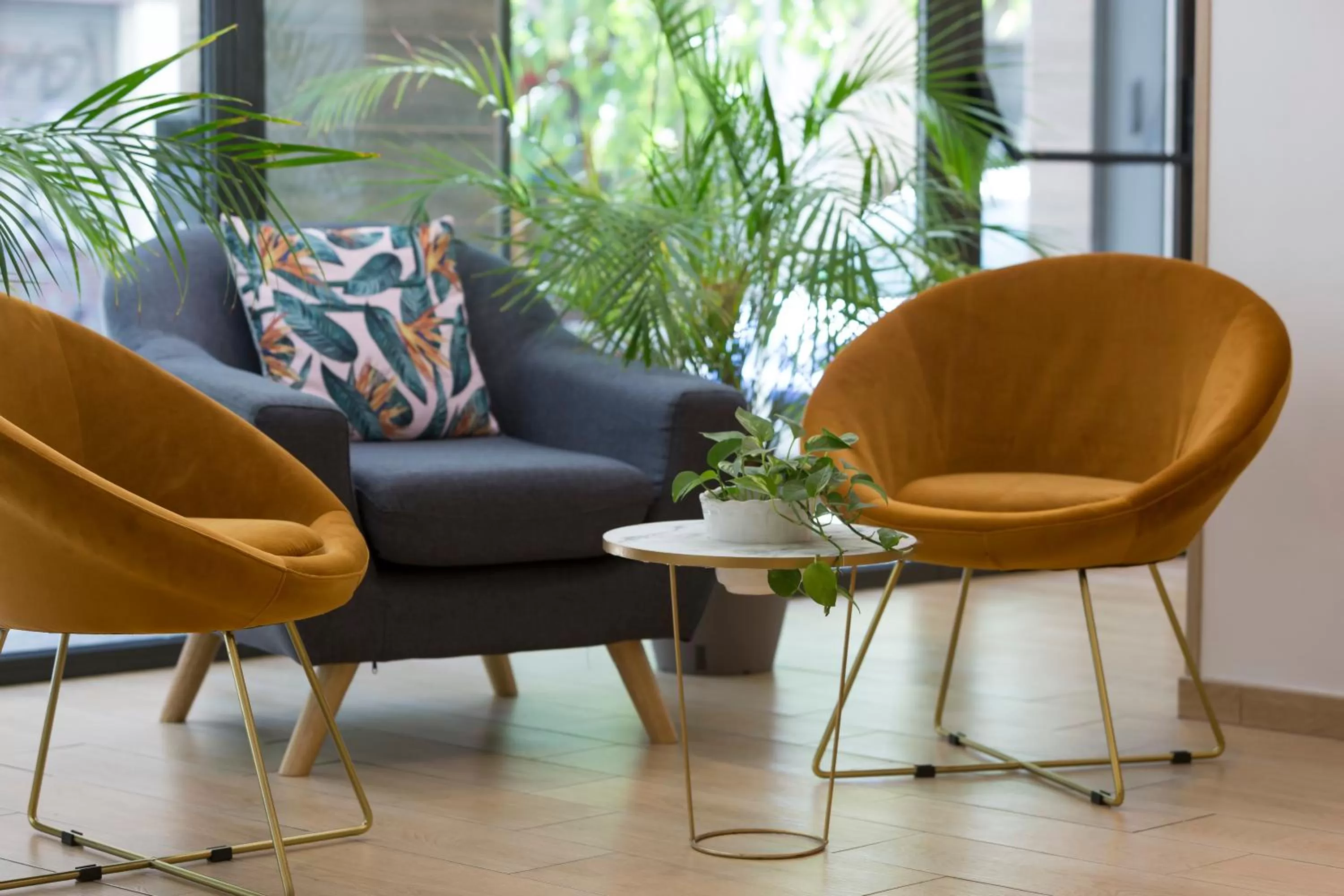 Lobby or reception in SmartRoom Barcelona