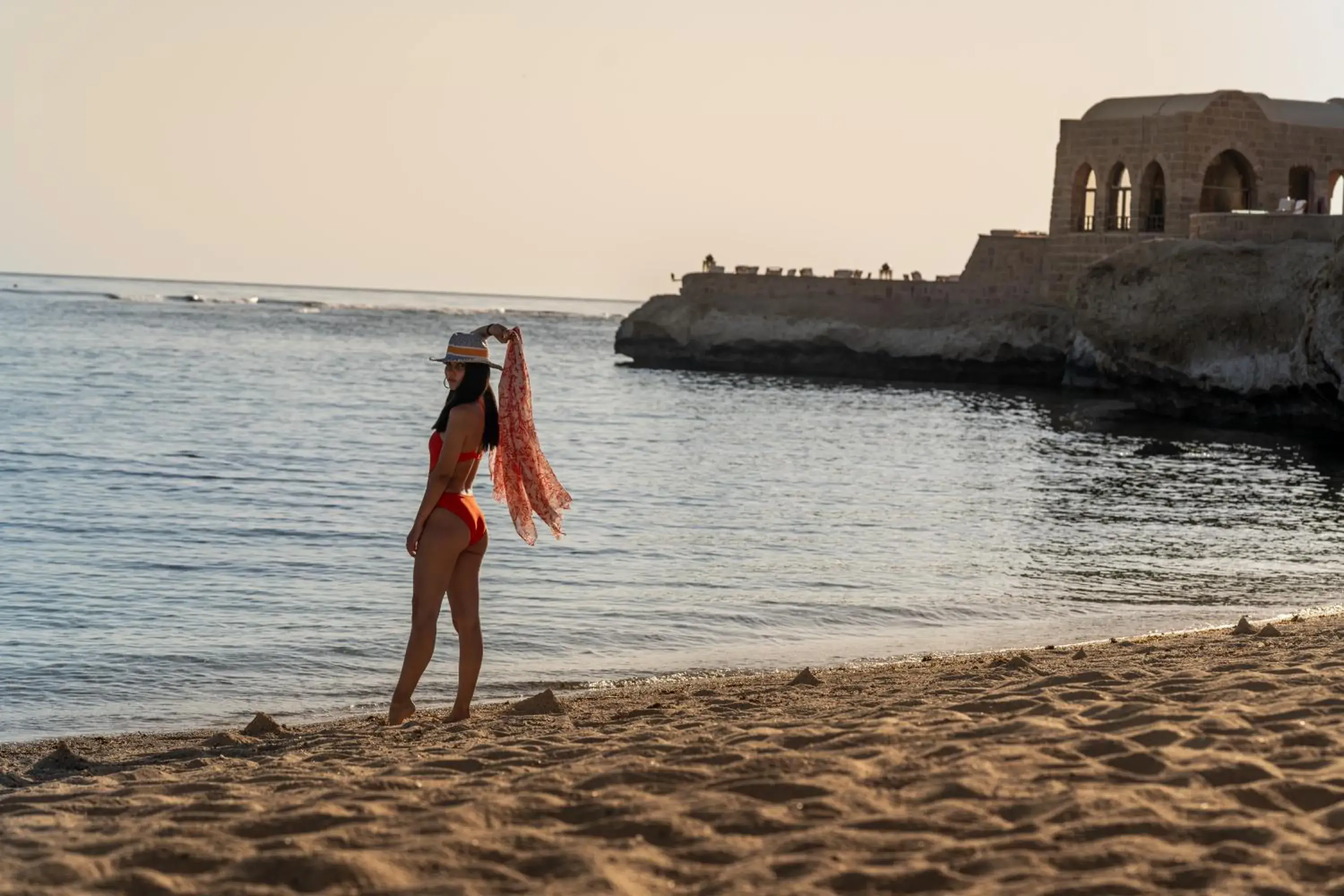 View (from property/room), Beach in Movenpick Resort El Quseir