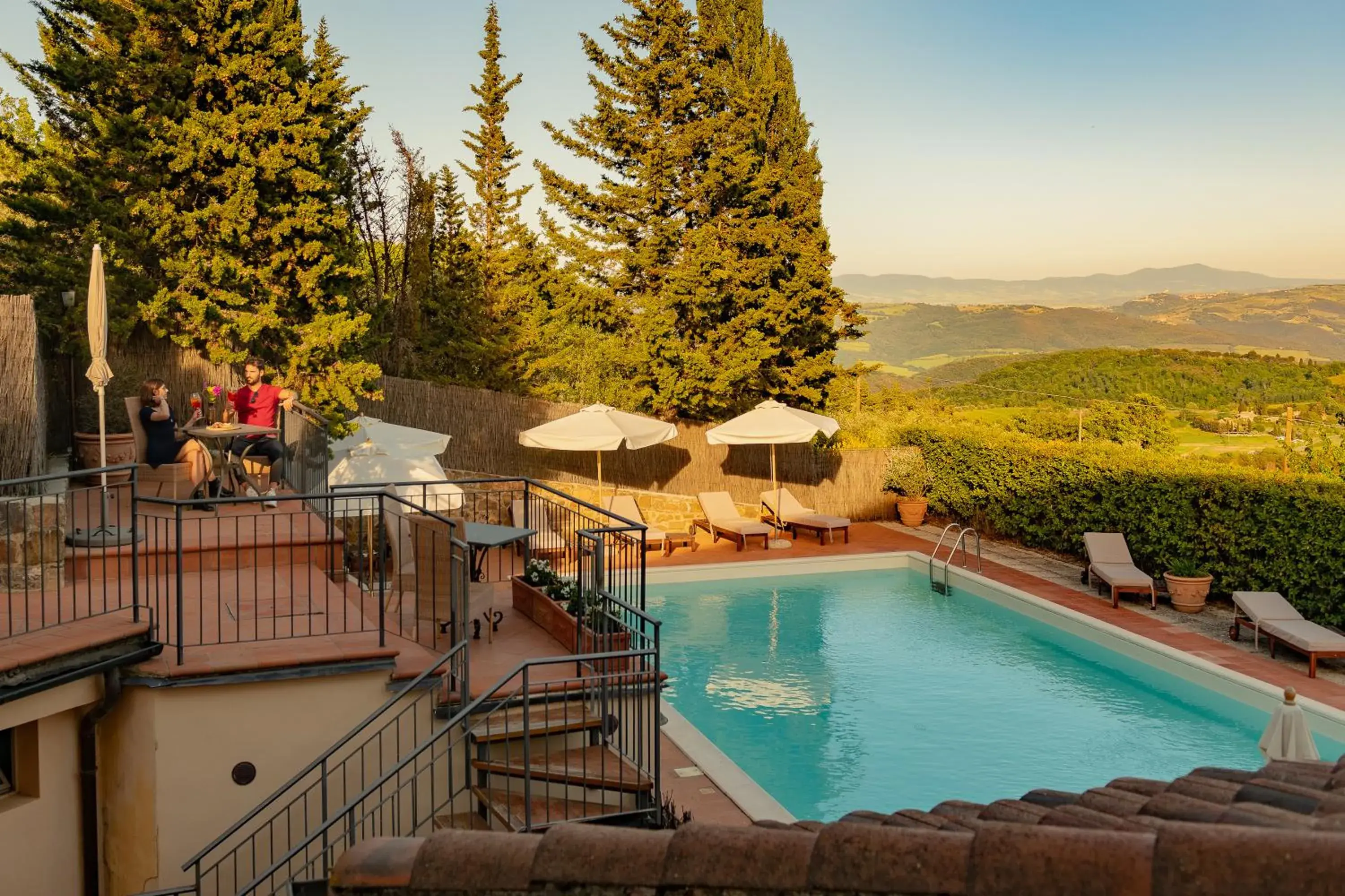 Pool view, Swimming Pool in Si Montalcino Hotel & Restaurant