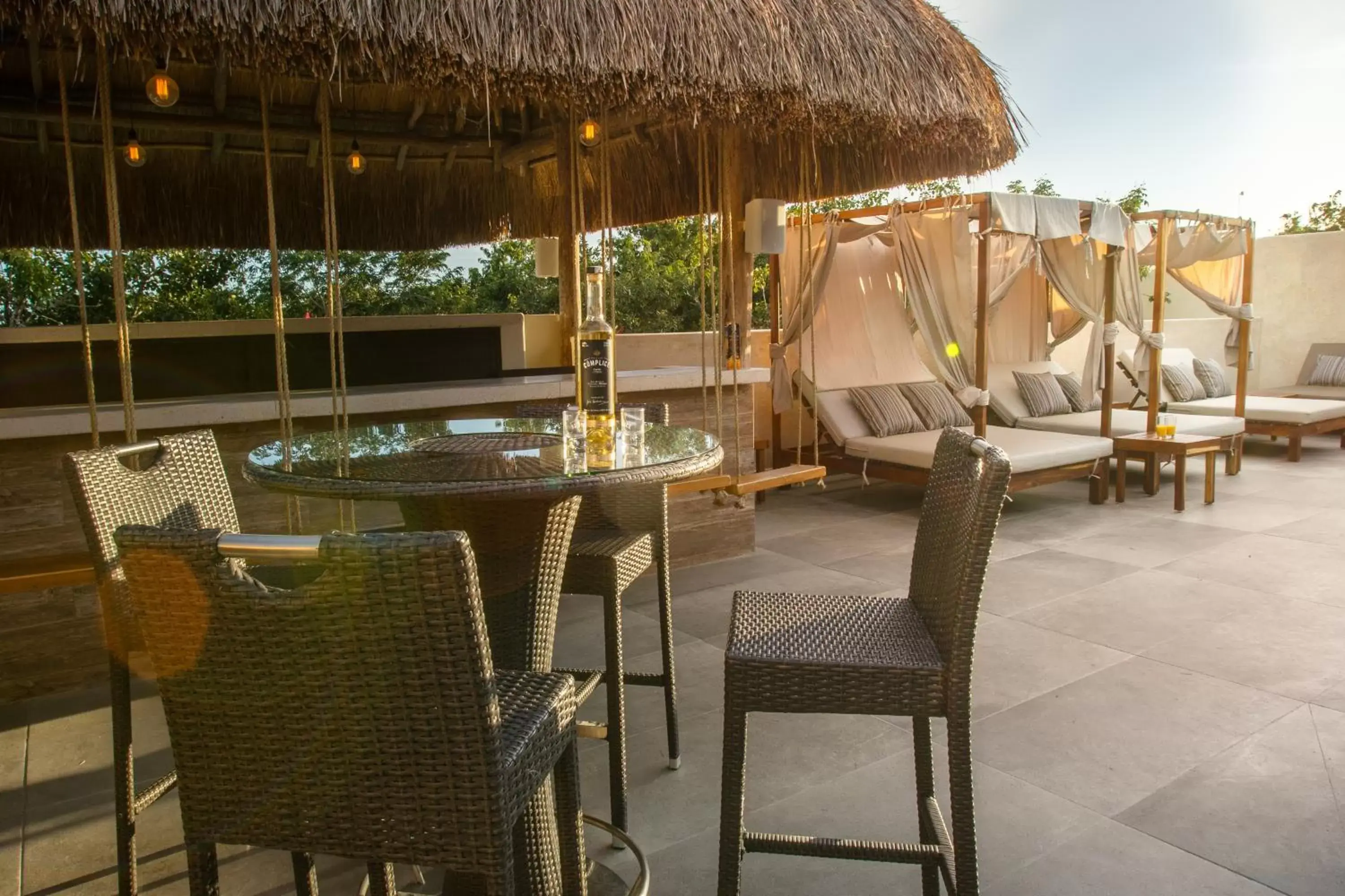 Balcony/Terrace, Restaurant/Places to Eat in Azul Tulum by GuruHotel