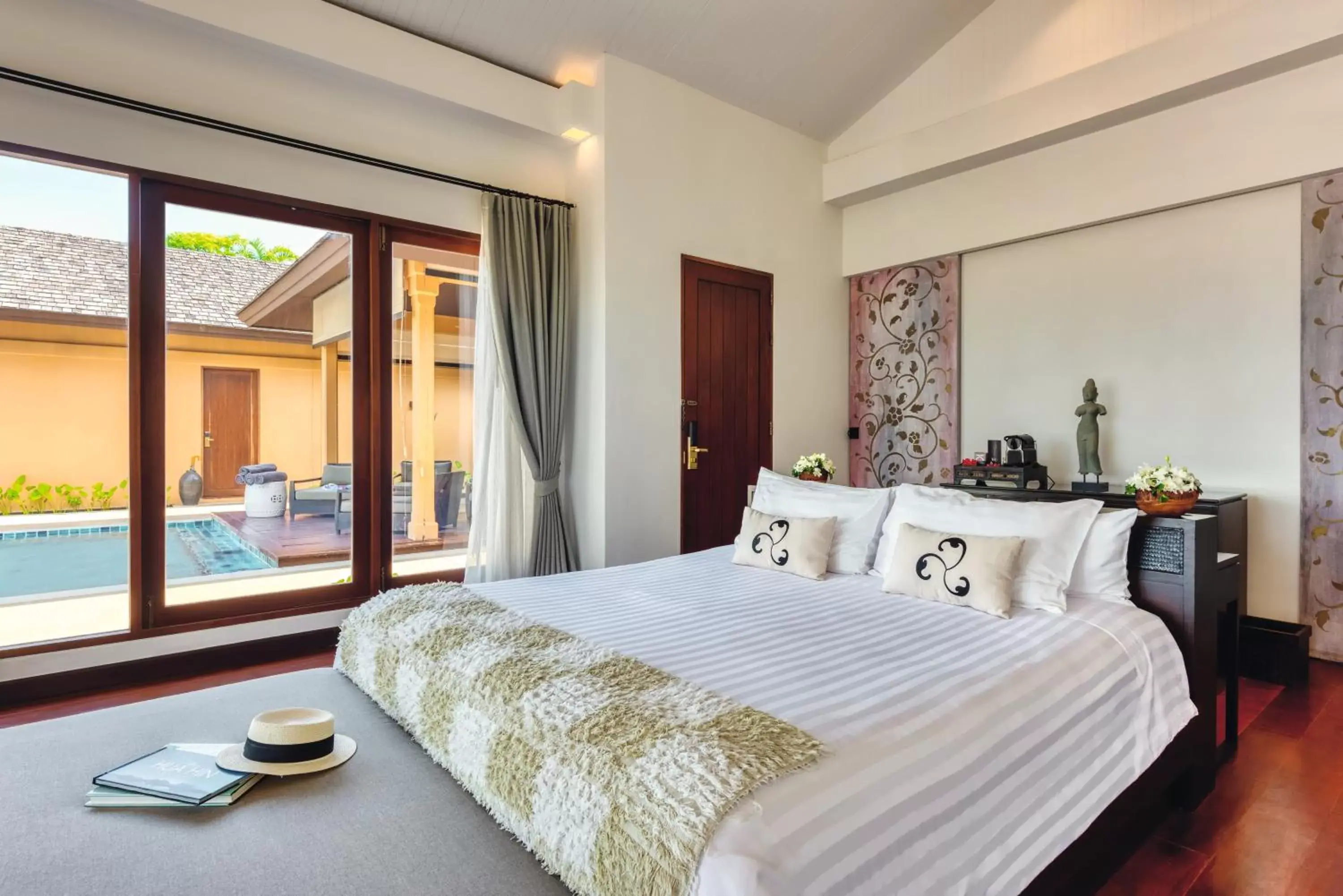 View (from property/room), Bed in Mövenpick Asara Resort & Spa Hua Hin