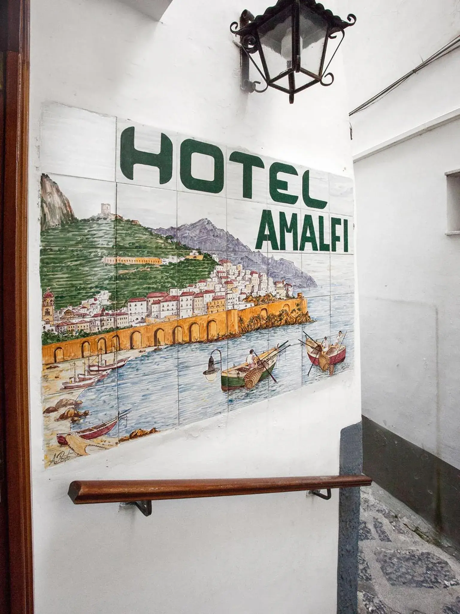 Facade/entrance in Hotel Amalfi