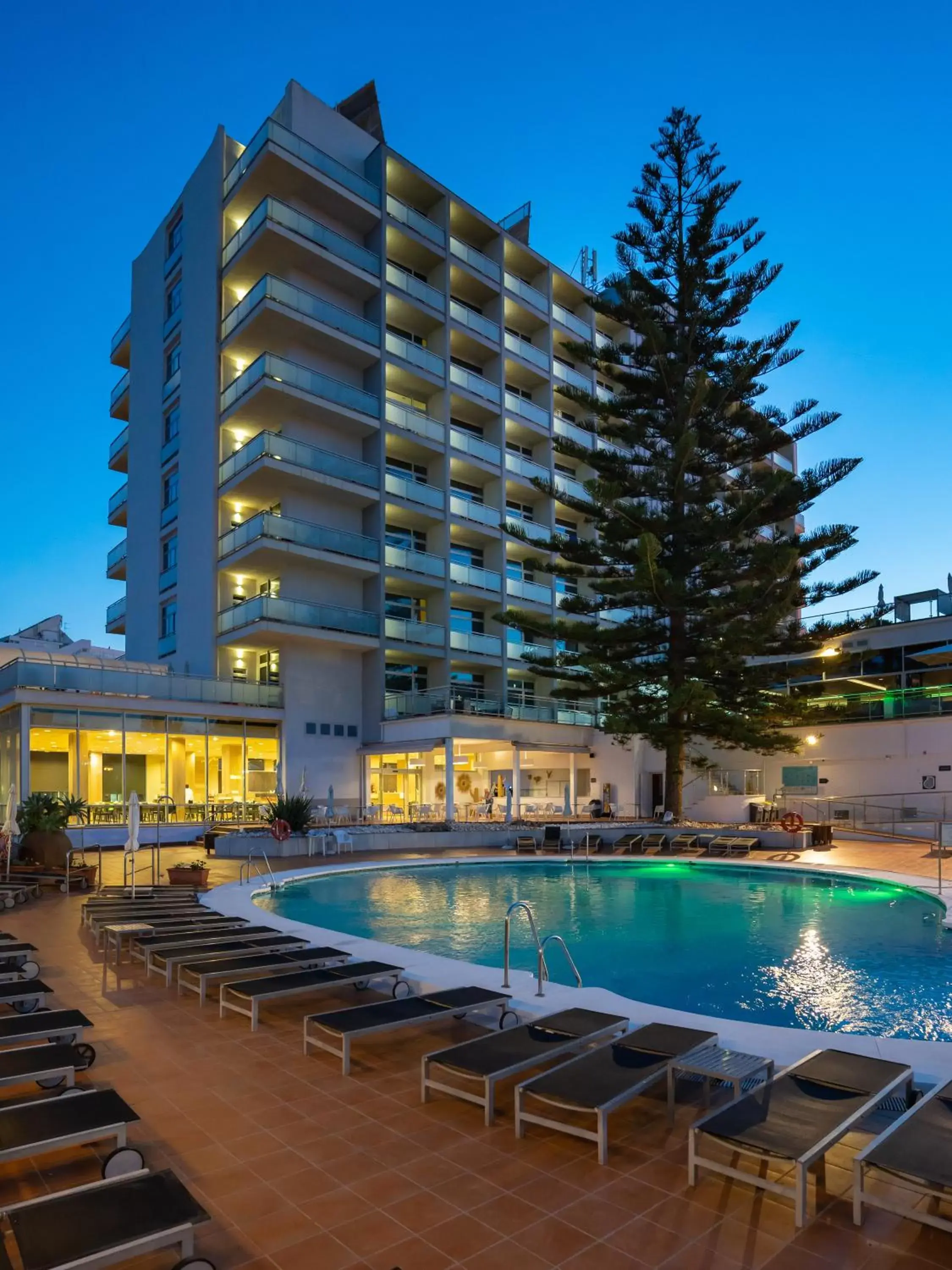 Property building, Swimming Pool in Medplaya Hotel Riviera - Adults Recommended