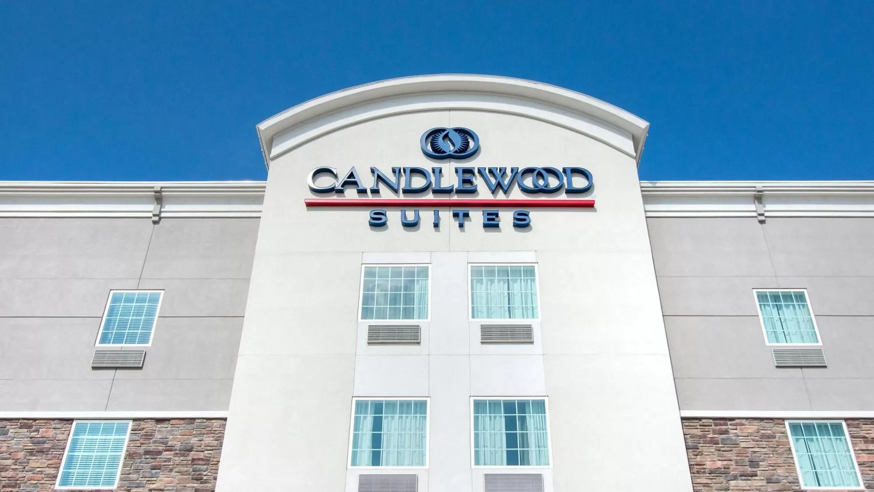 Property building, Property Logo/Sign in Candlewood Suites Waco, an IHG Hotel