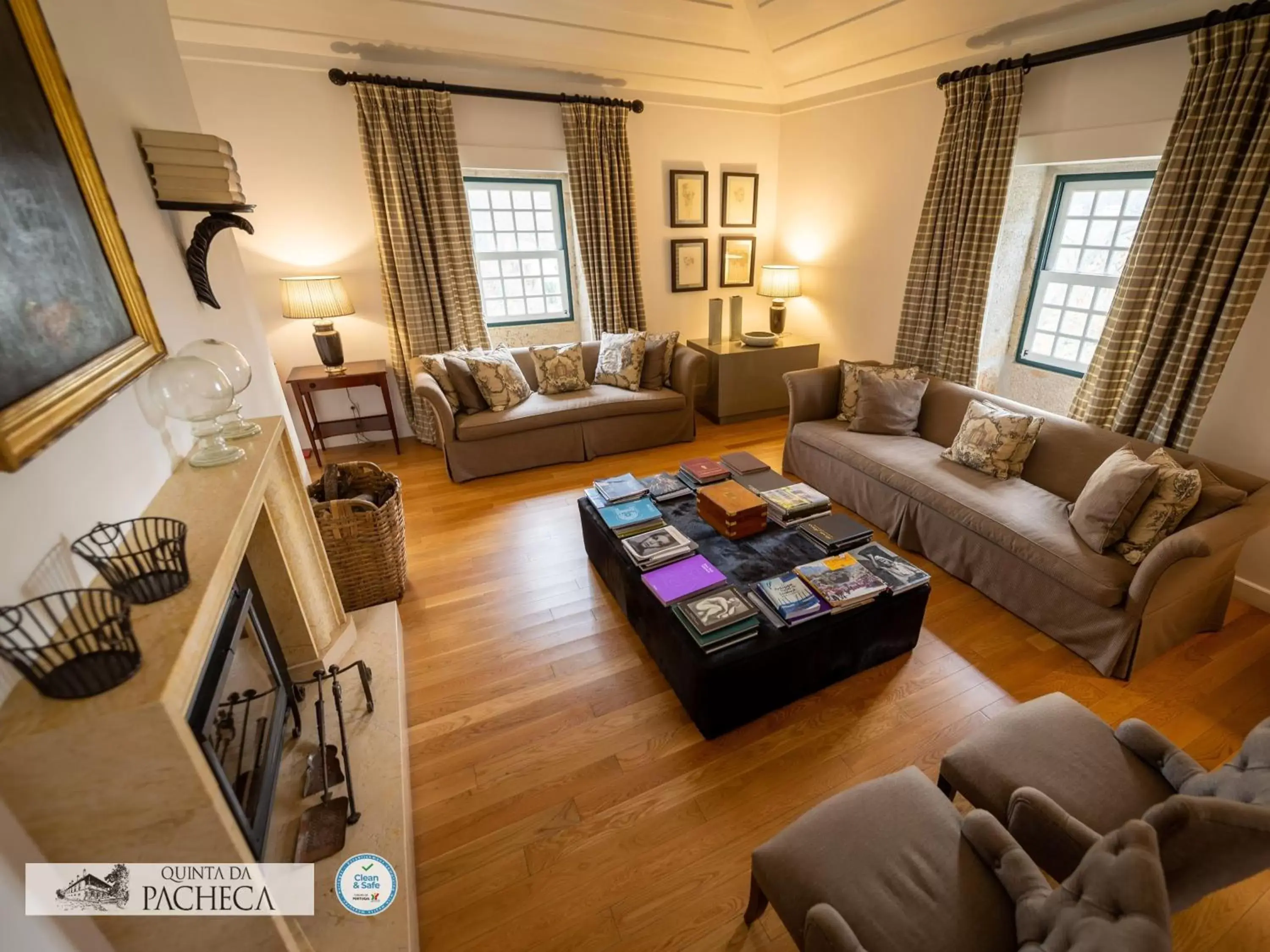 Seating Area in The Wine House Hotel - Quinta da Pacheca