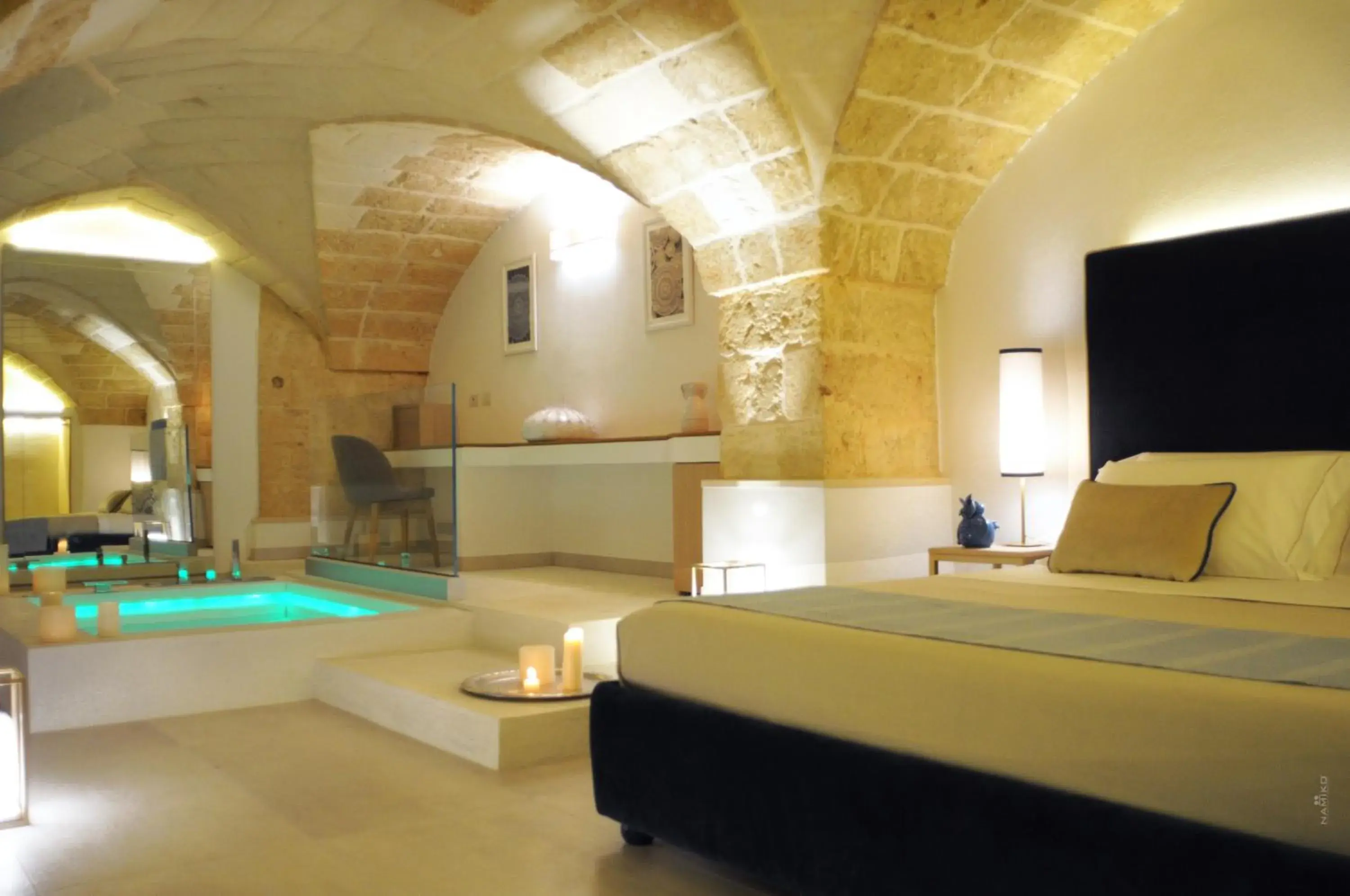 Bedroom in La Dimora delle Fate Luxury & SPA