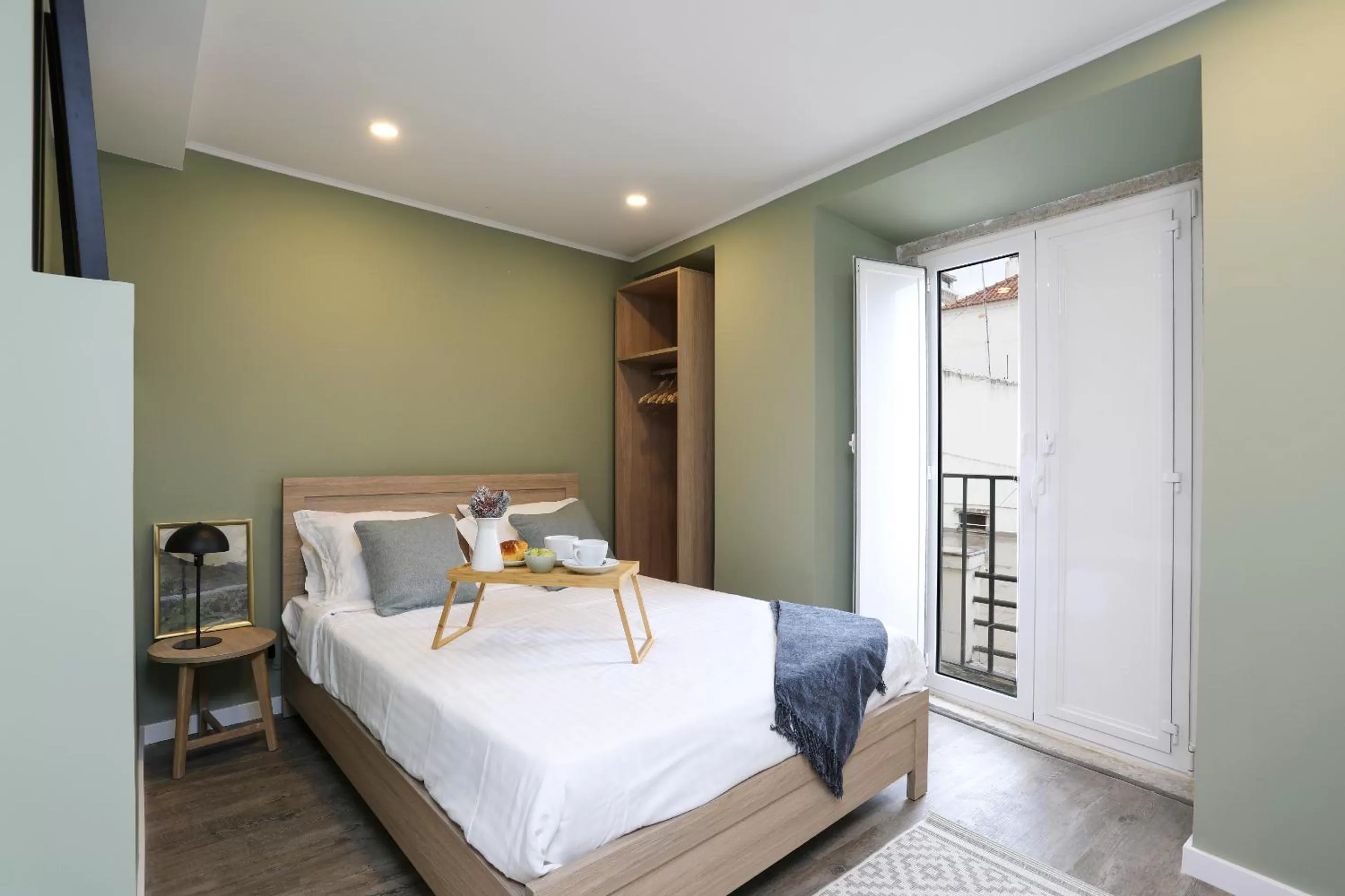 Bedroom, Bed in Loios Studios and Apartments