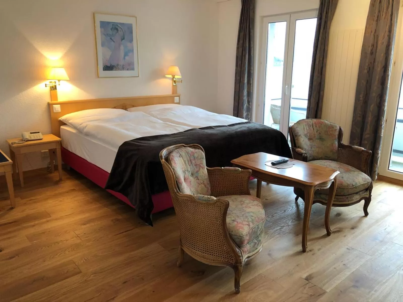 Bed in Garni-Hotel Frohburg - Beau Rivage Collection