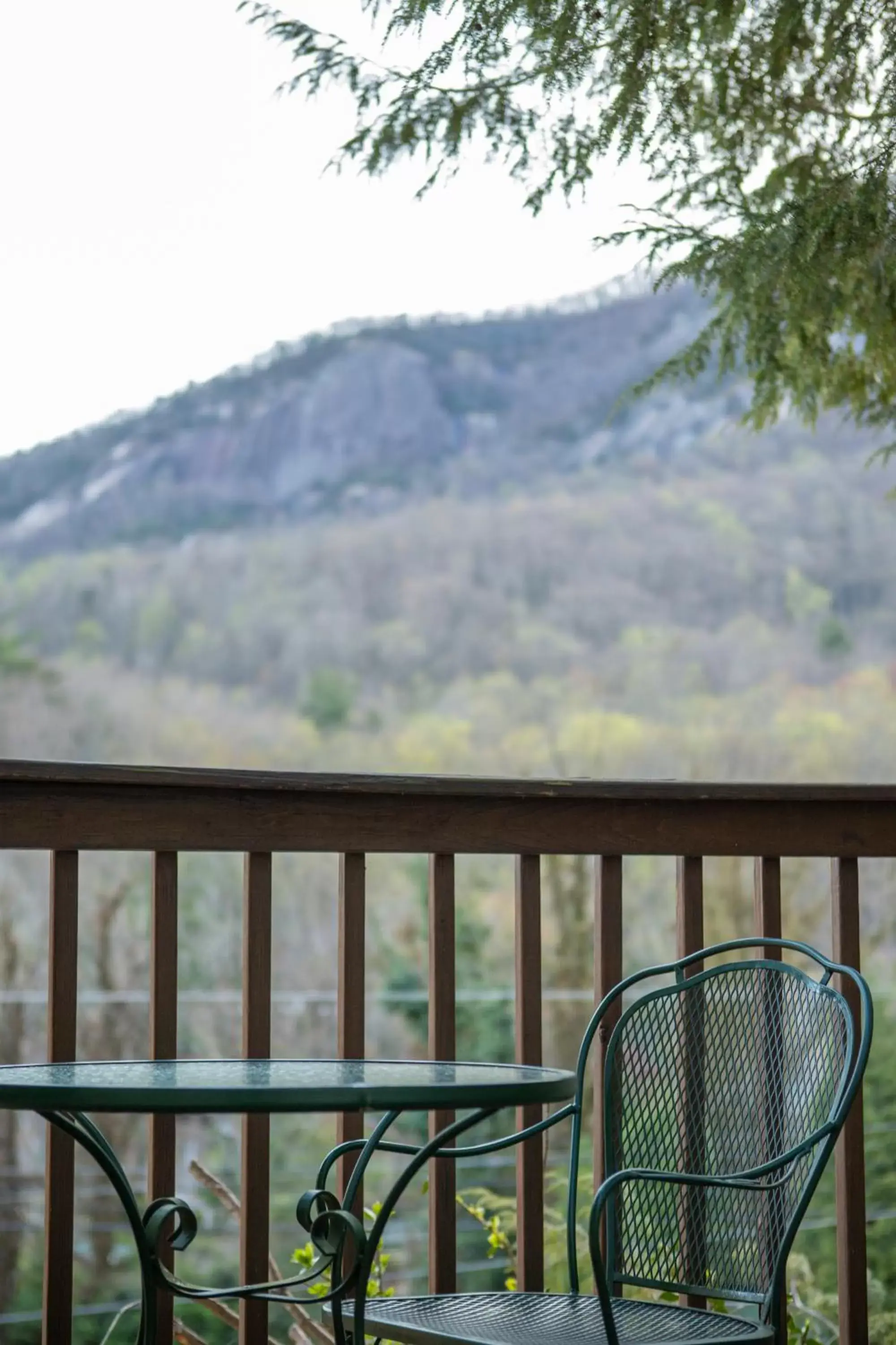 Balcony/Terrace in The Chimney Rock Inn & Cottages