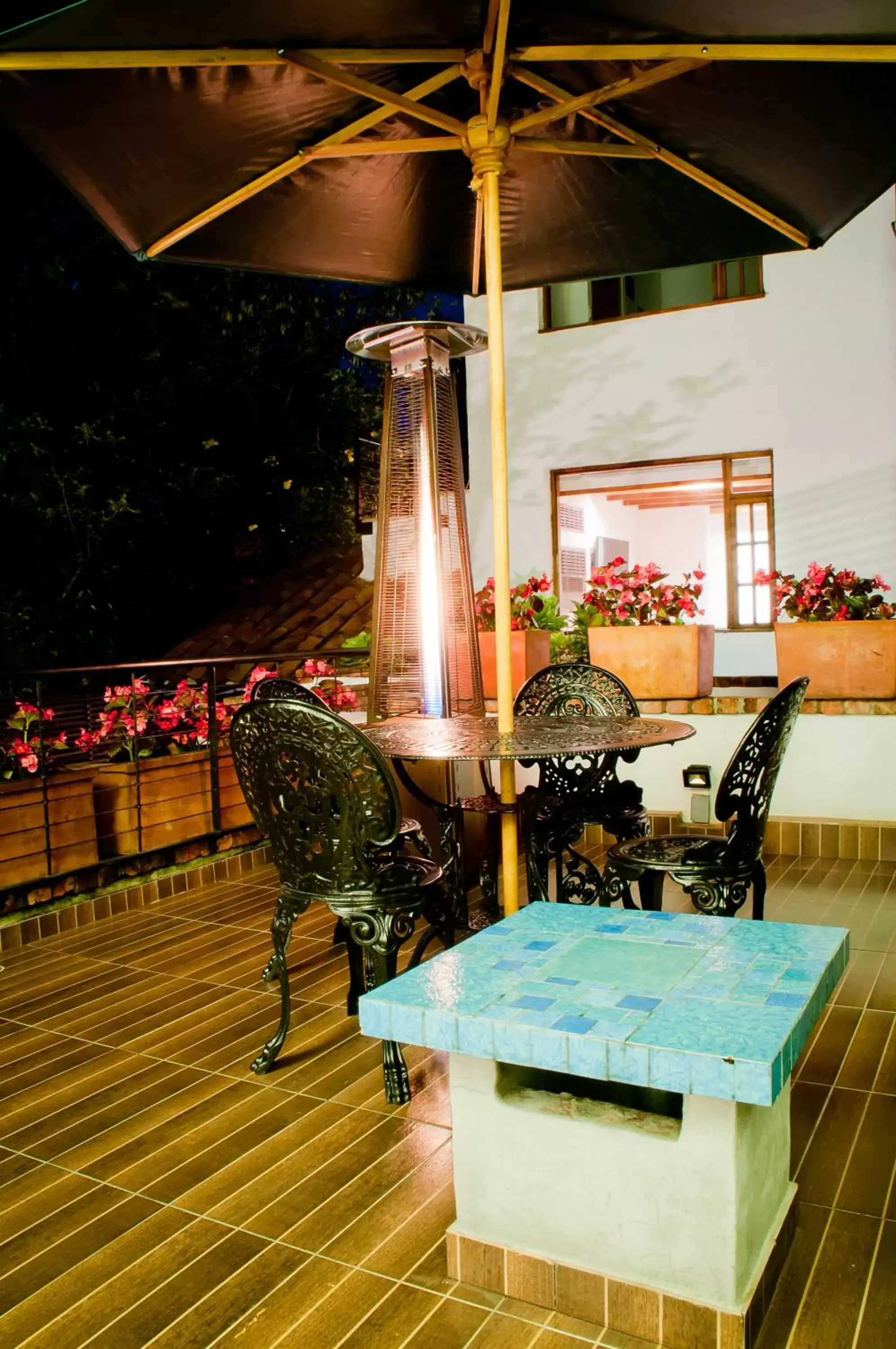 Balcony/Terrace in Hotel Casona Usaquen