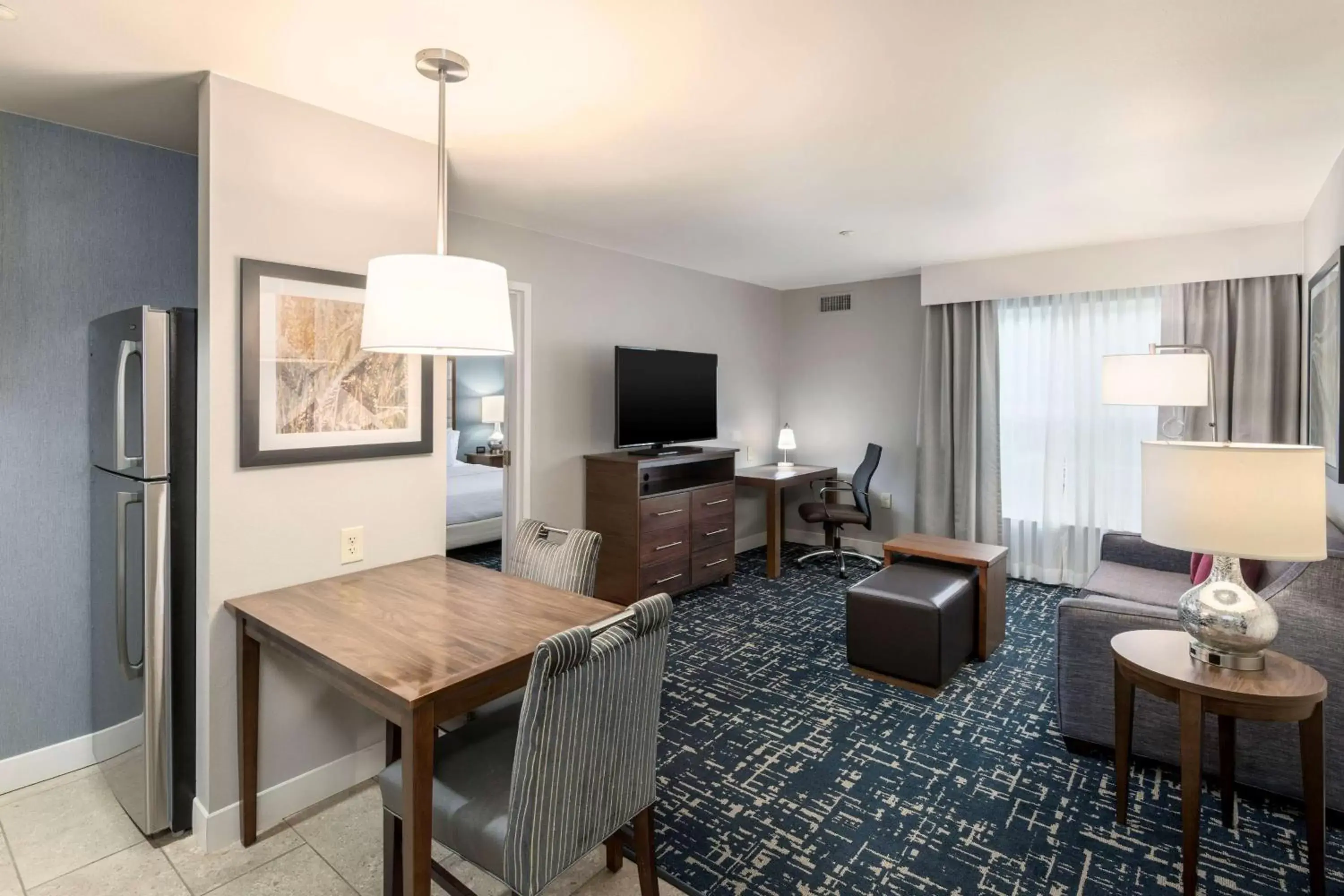 Living room, Seating Area in Homewood Suites by Hilton Mount Laurel