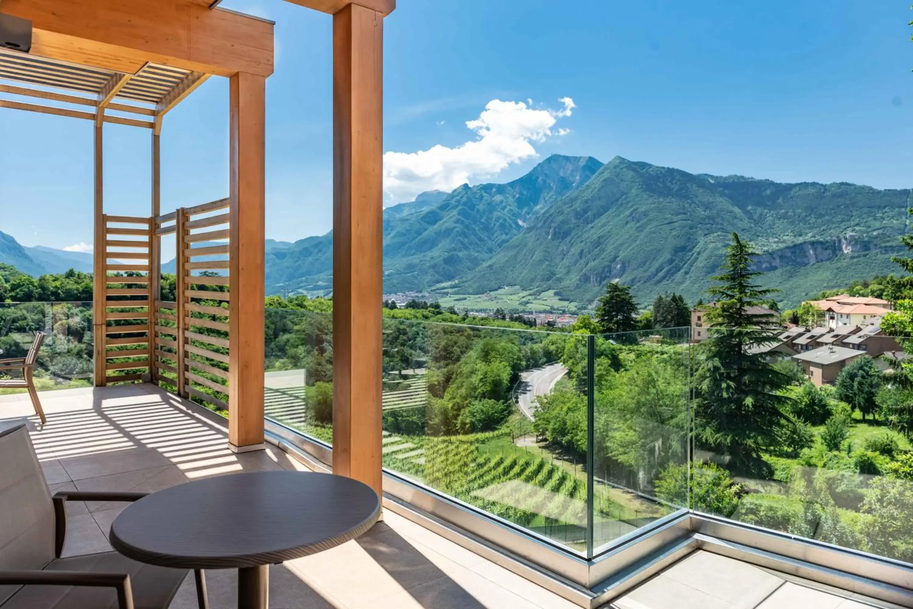 Balcony/Terrace in Hotel Villa Madruzzo