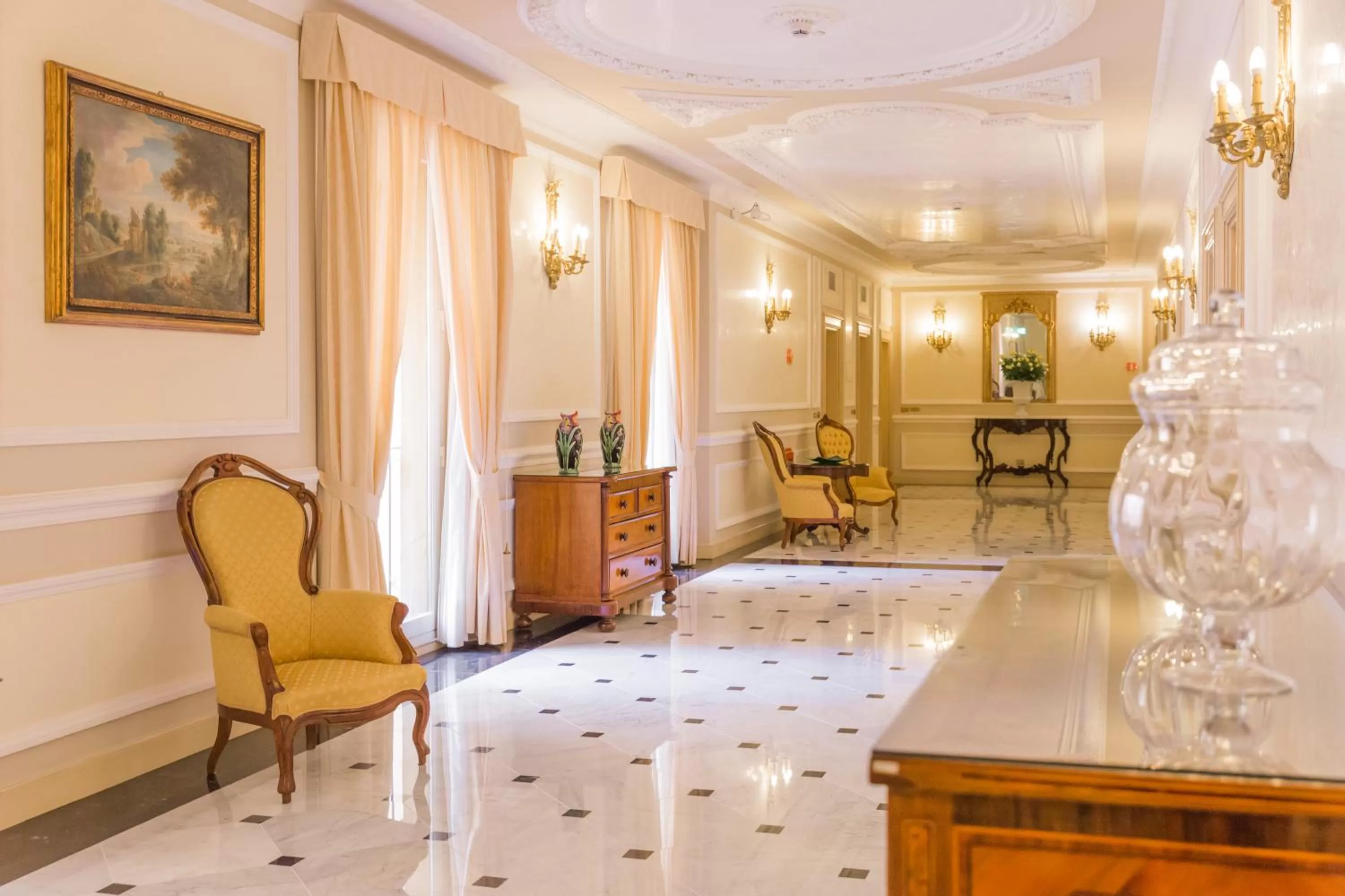 On site in Grand Hotel Majestic gia' Baglioni