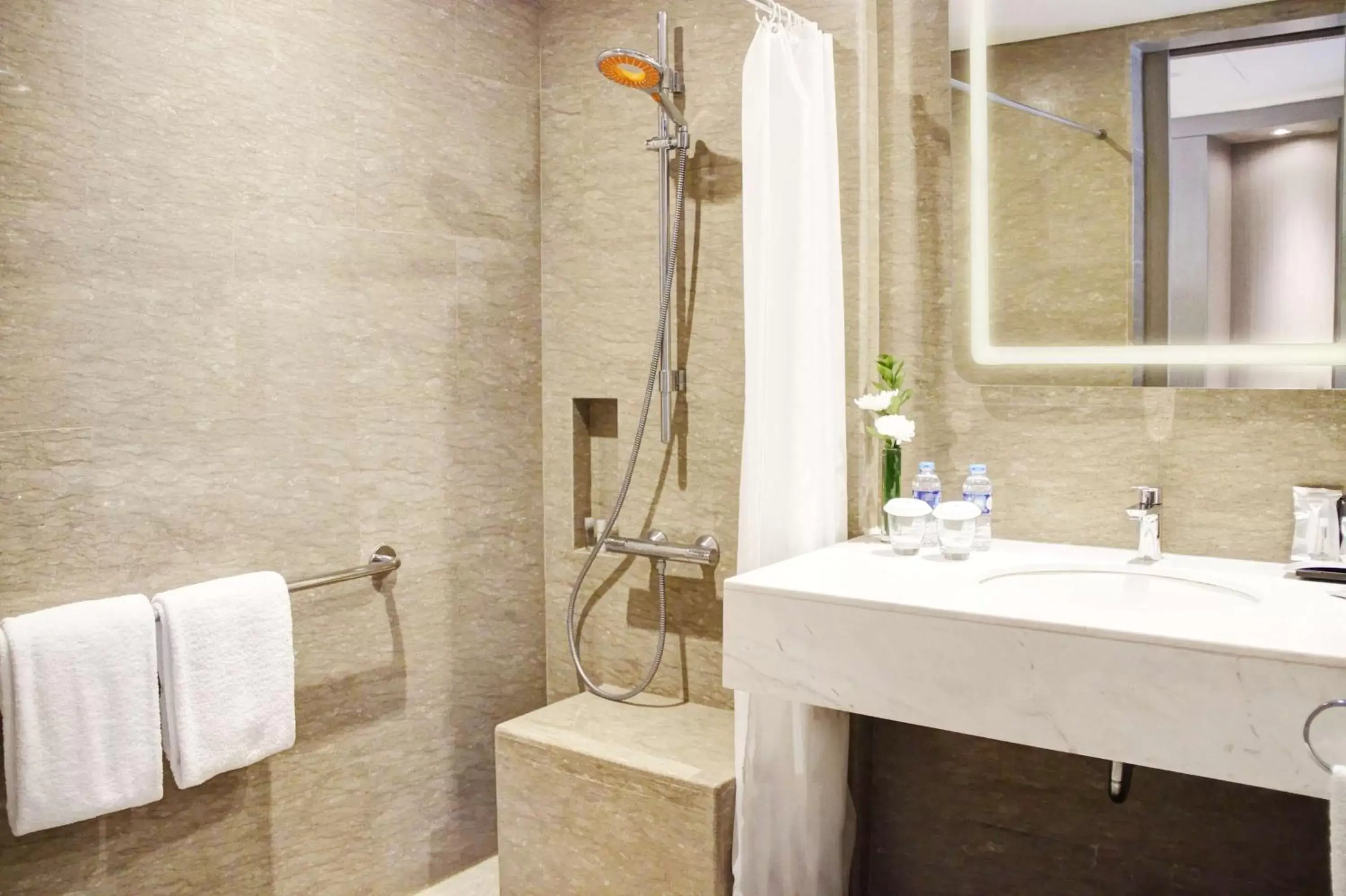 Bathroom in DoubleTree by Hilton Jakarta - Diponegoro