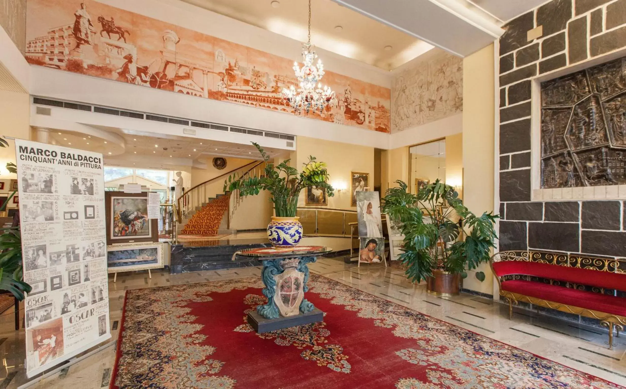 Lobby or reception, Lobby/Reception in Hotel Terme Helvetia
