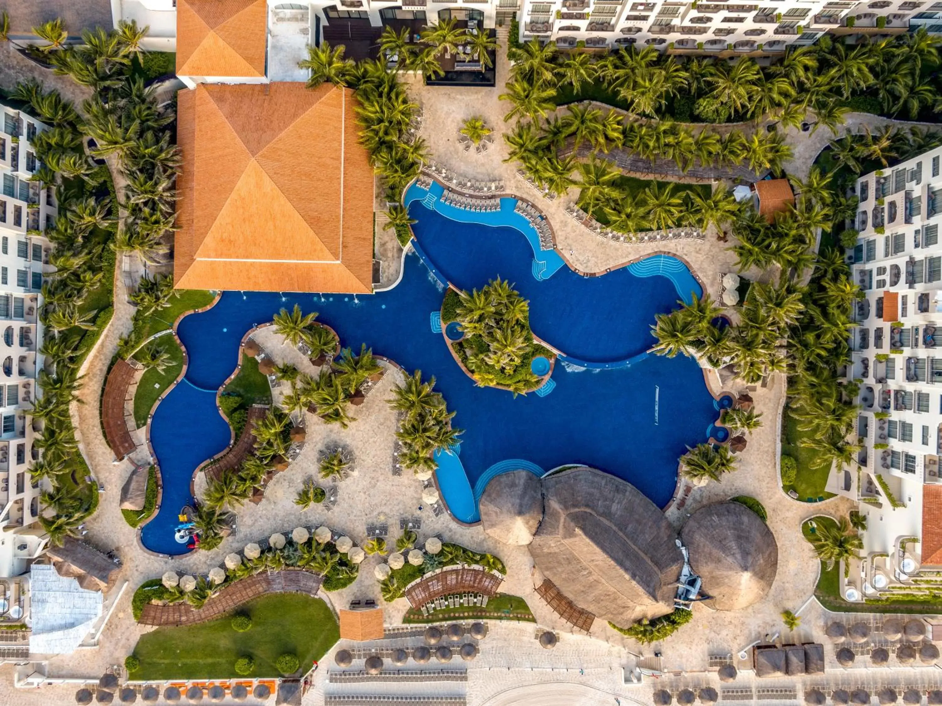 Property building, Bird's-eye View in Fiesta Americana Condesa Cancun - All Inclusive