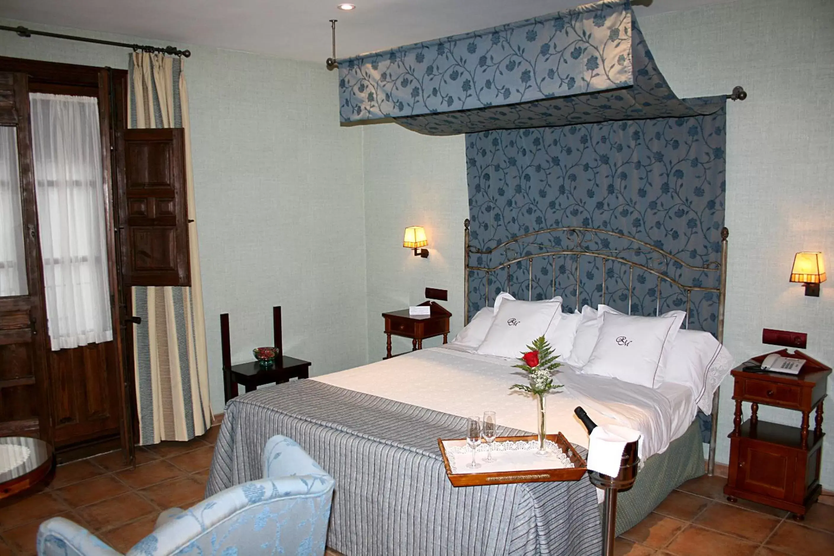 Bed in Hotel Retiro del Maestre