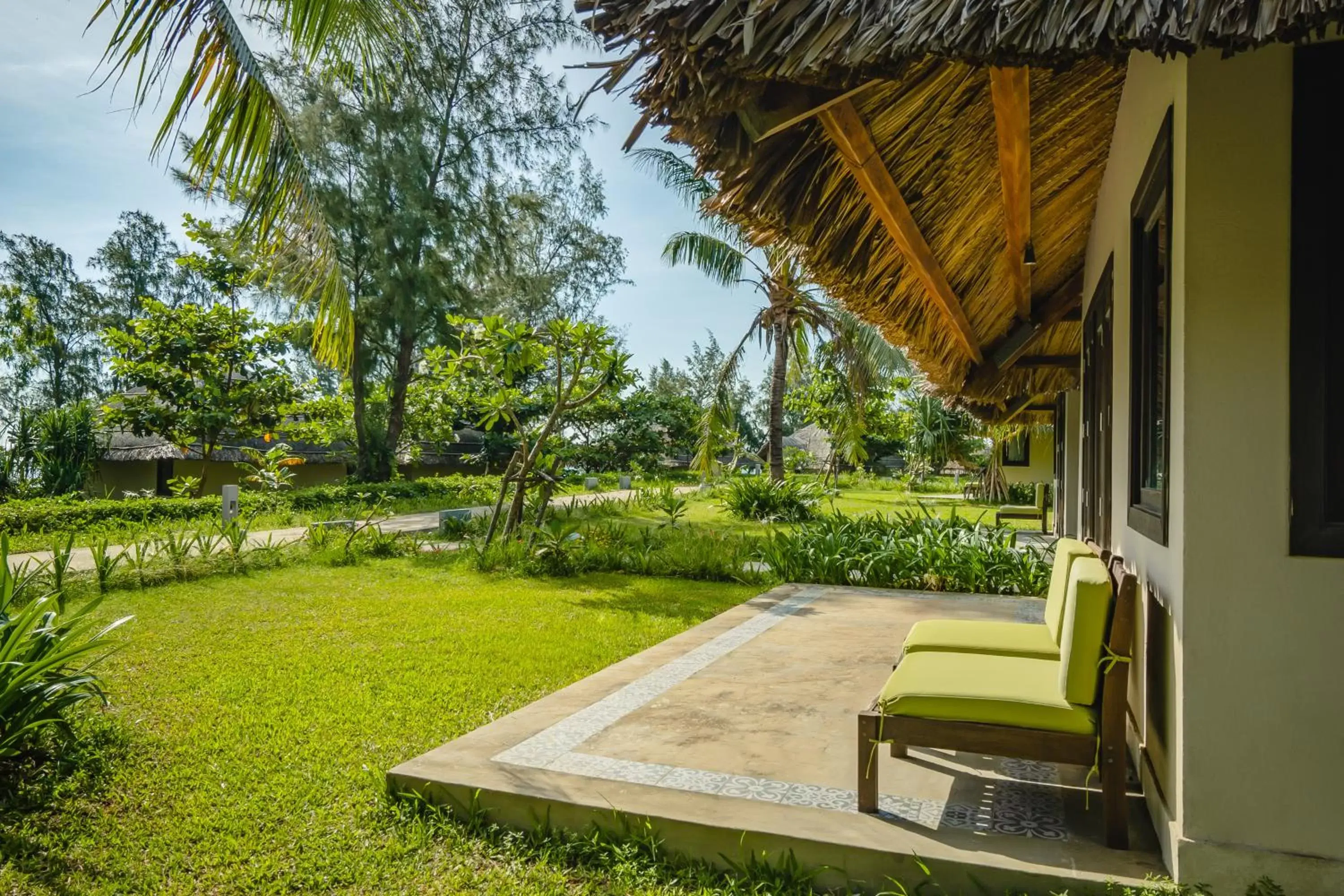 Patio in Crown Retreat Quy Nhon Resort