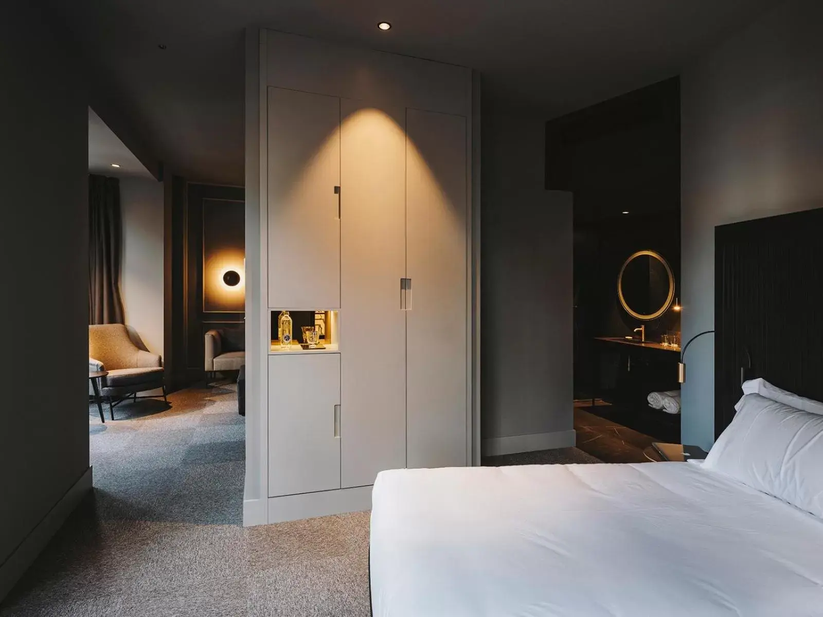 Decorative detail, Bed in El Môderne Hotel Decorative detail, Bed in El Môderne Hotel