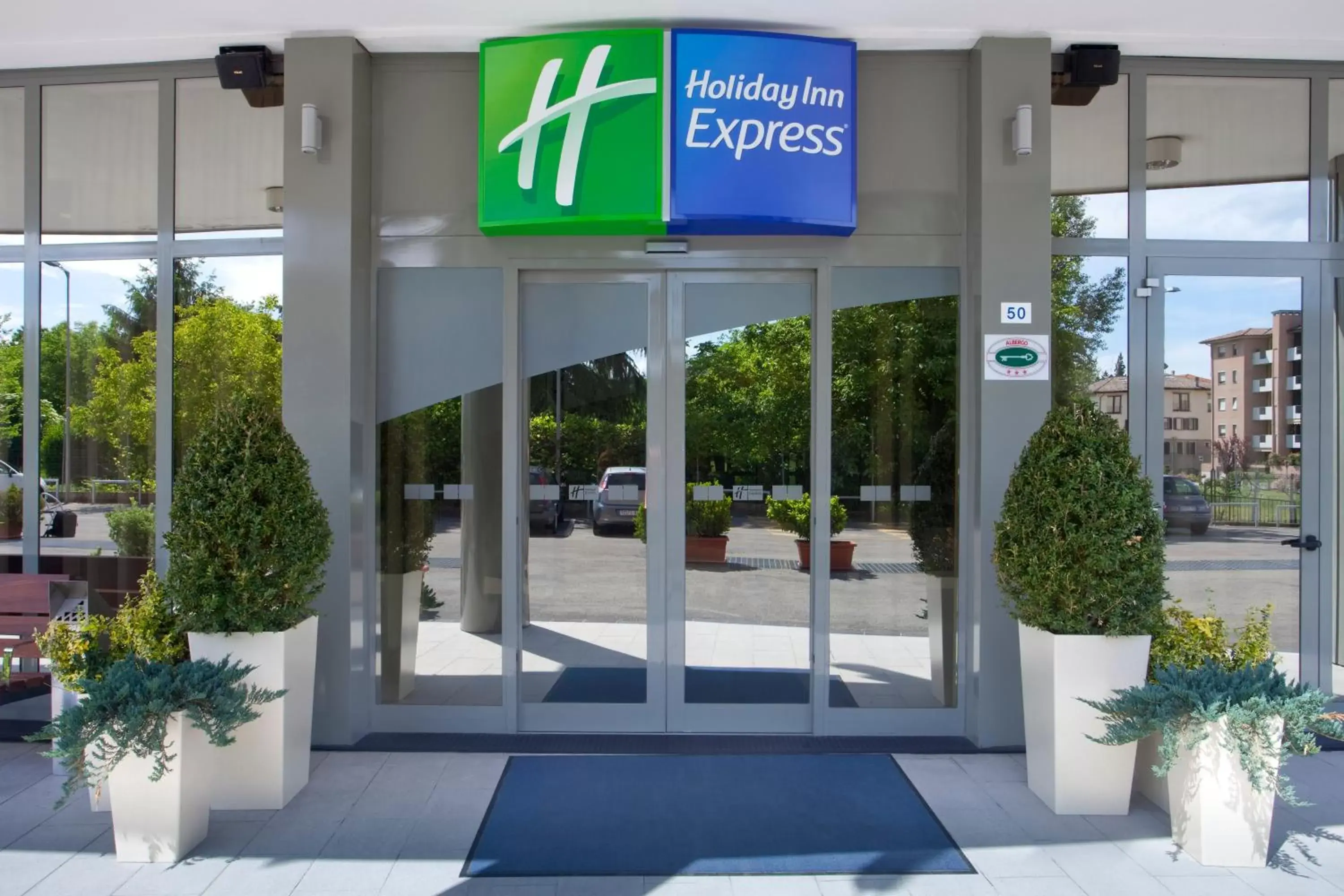 Property building in Holiday Inn Express Parma, an IHG Hotel